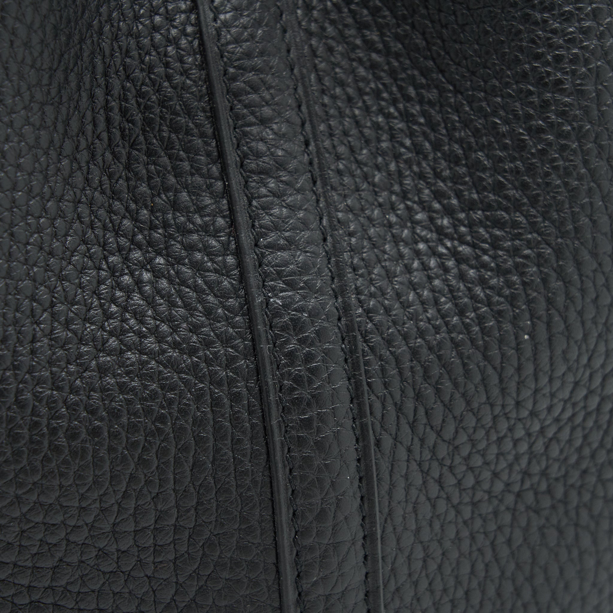 HERMES PICOTIN 18 LOCK BAG BLACK GHW