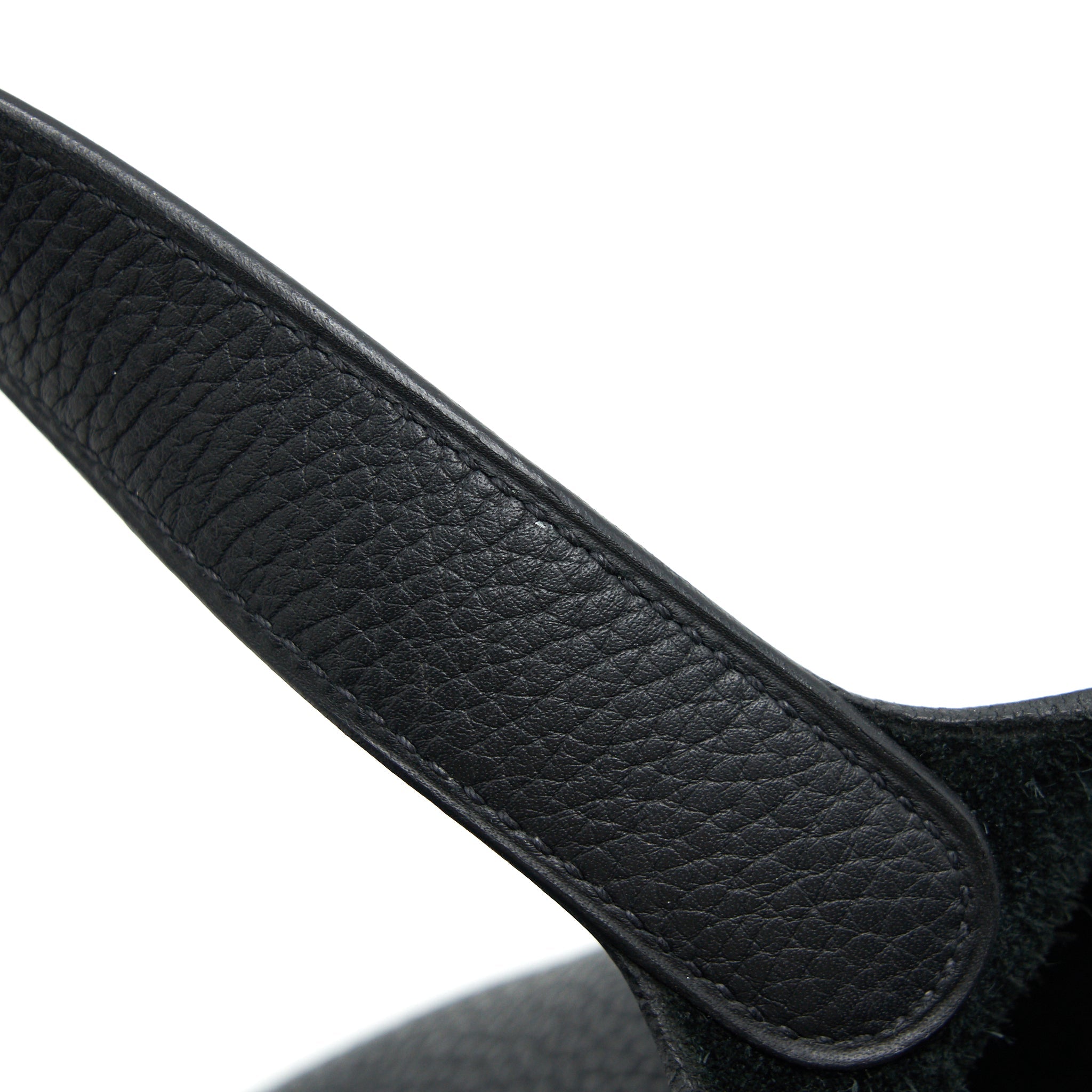 HERMES PICOTIN 18 LOCK BAG BLACK GHW
