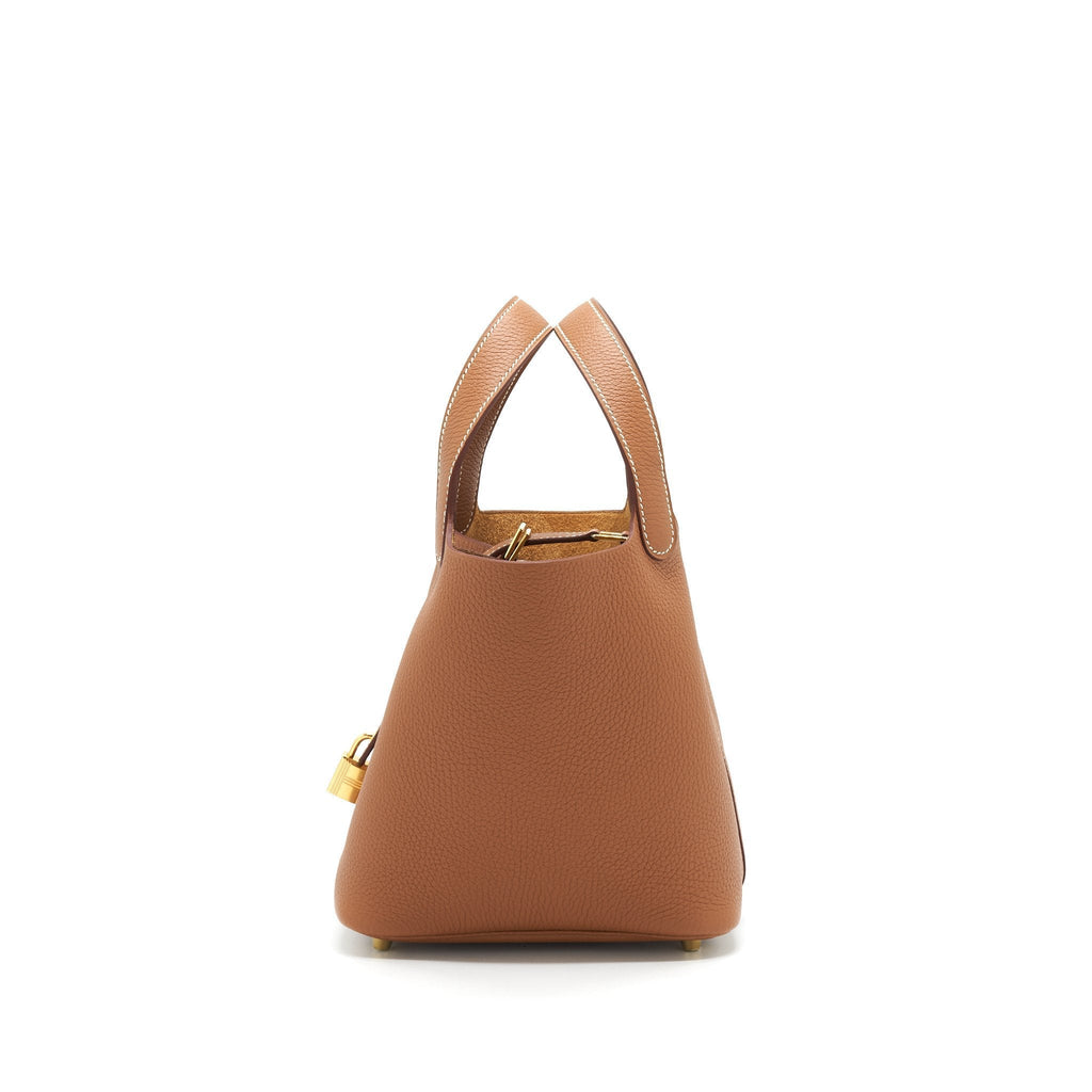 HERMES PICOTIN 18 LOCK BAG 37 GOLD GHW