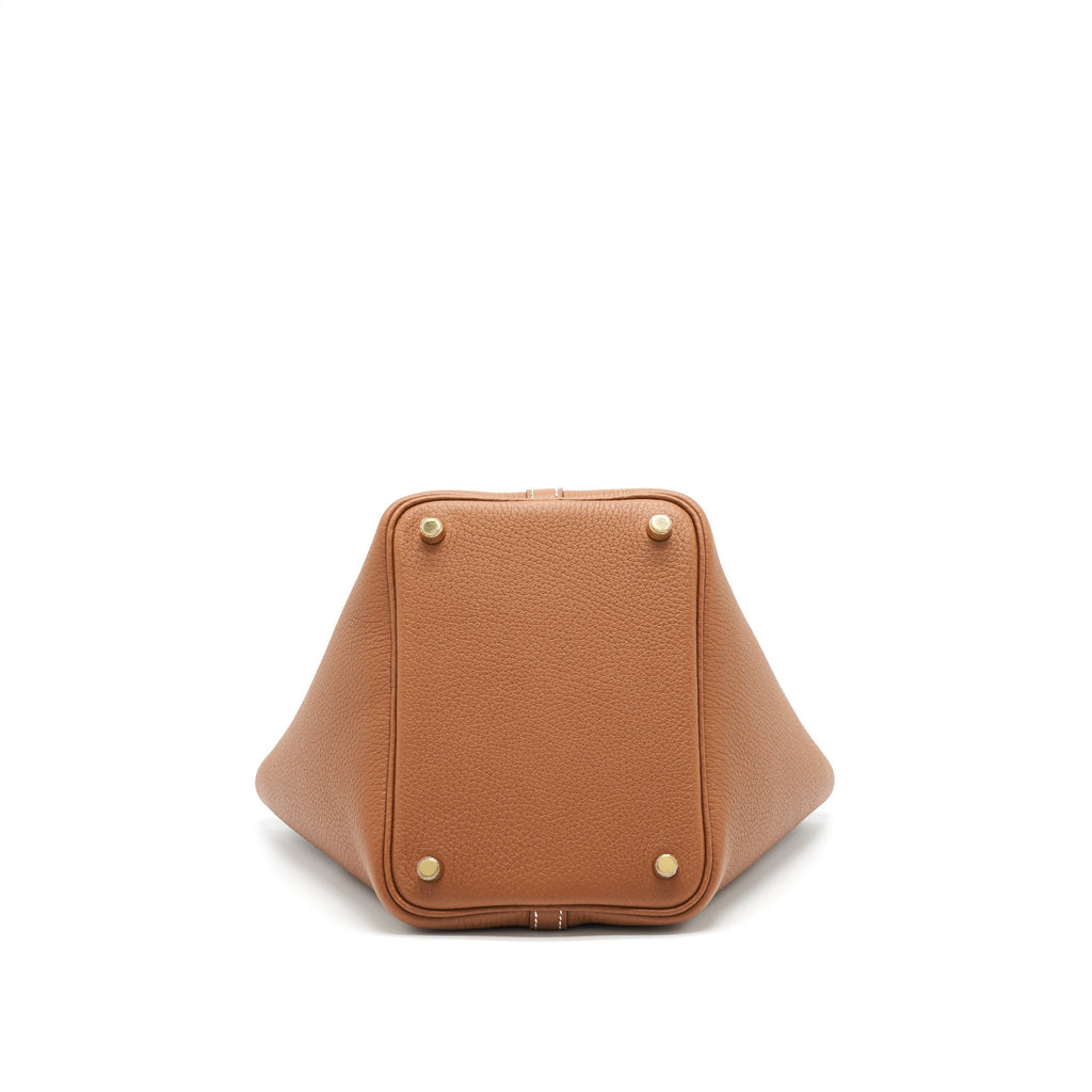 HERMES PICOTIN 18 LOCK BAG 37 GOLD GHW