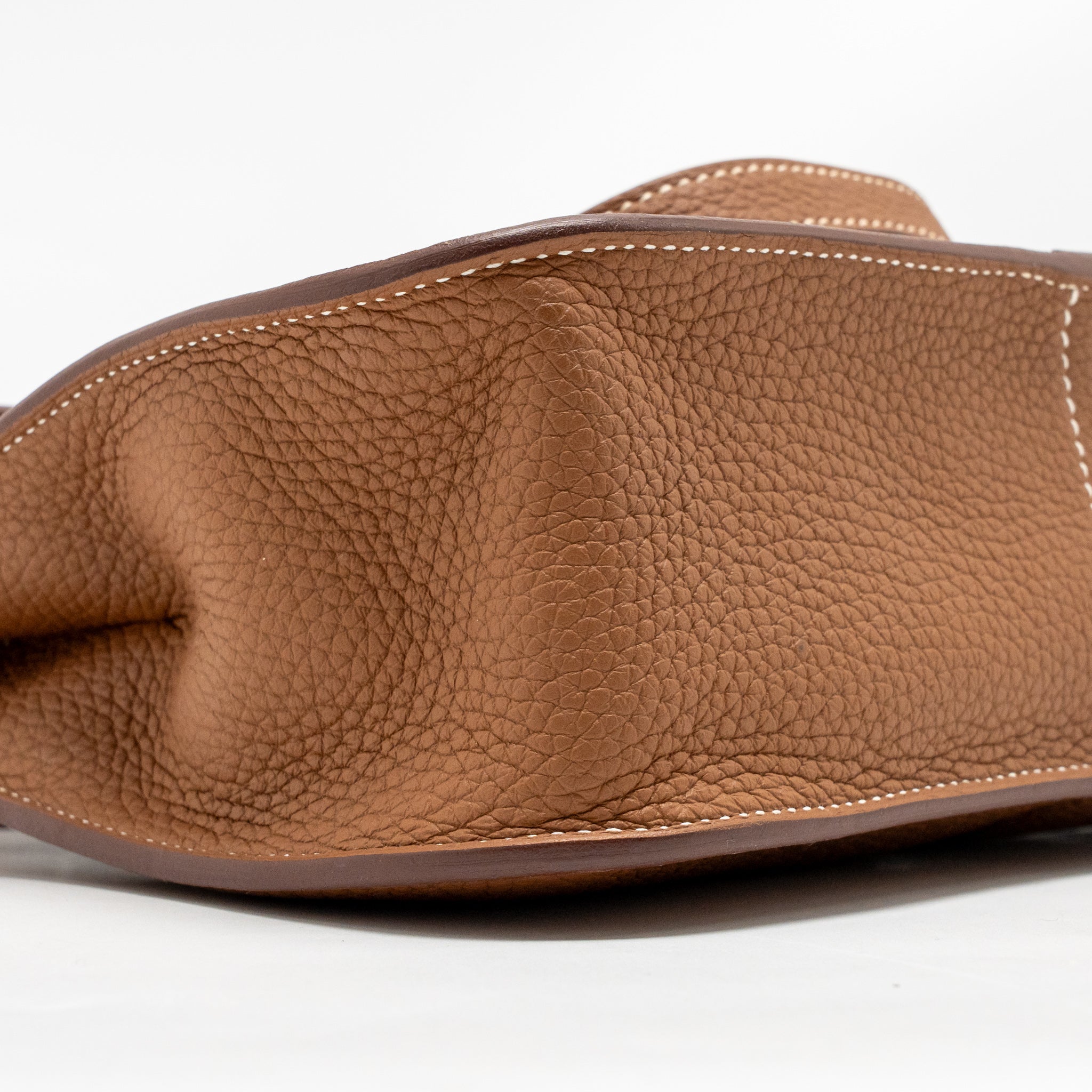HERMES HALZAN 25 CLEMENCE GOLD SHW