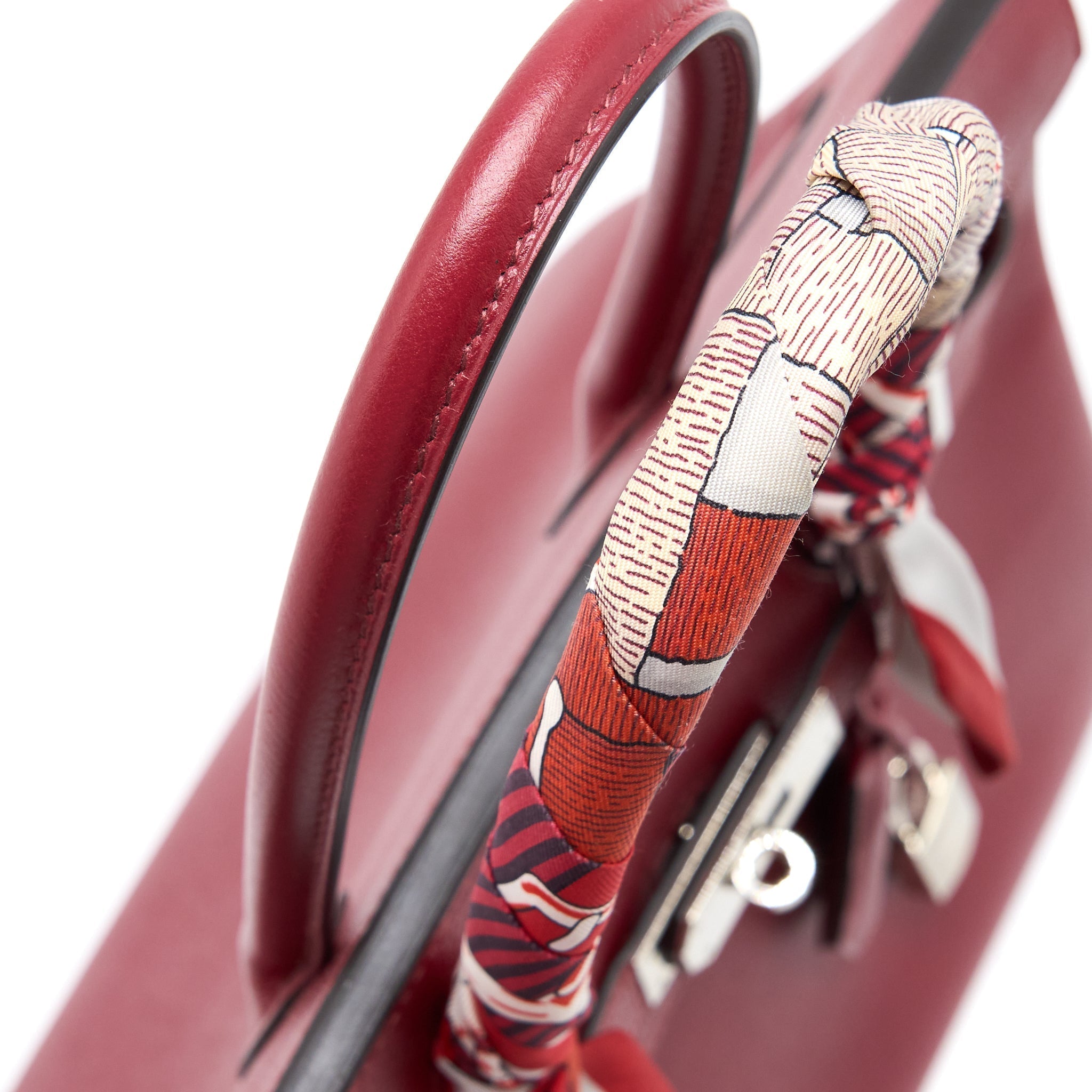 HERMES BIRKIN 30 EPSOM K1 ROUGE GRENAT SHW