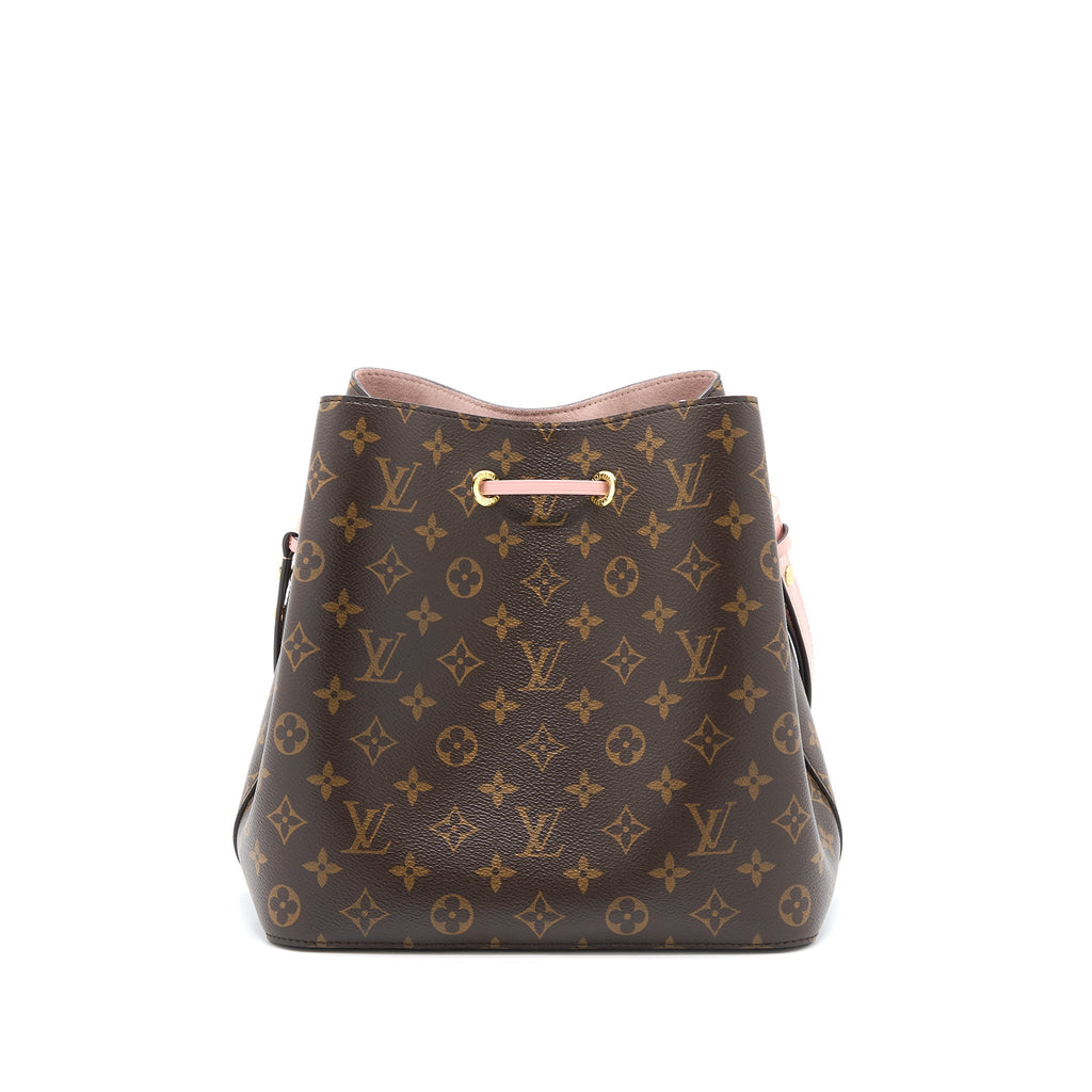 LOUIS VUITTON NEONOE MONOGRAM CANVAS ROSE POUDRE GHW (NEW VERSION)