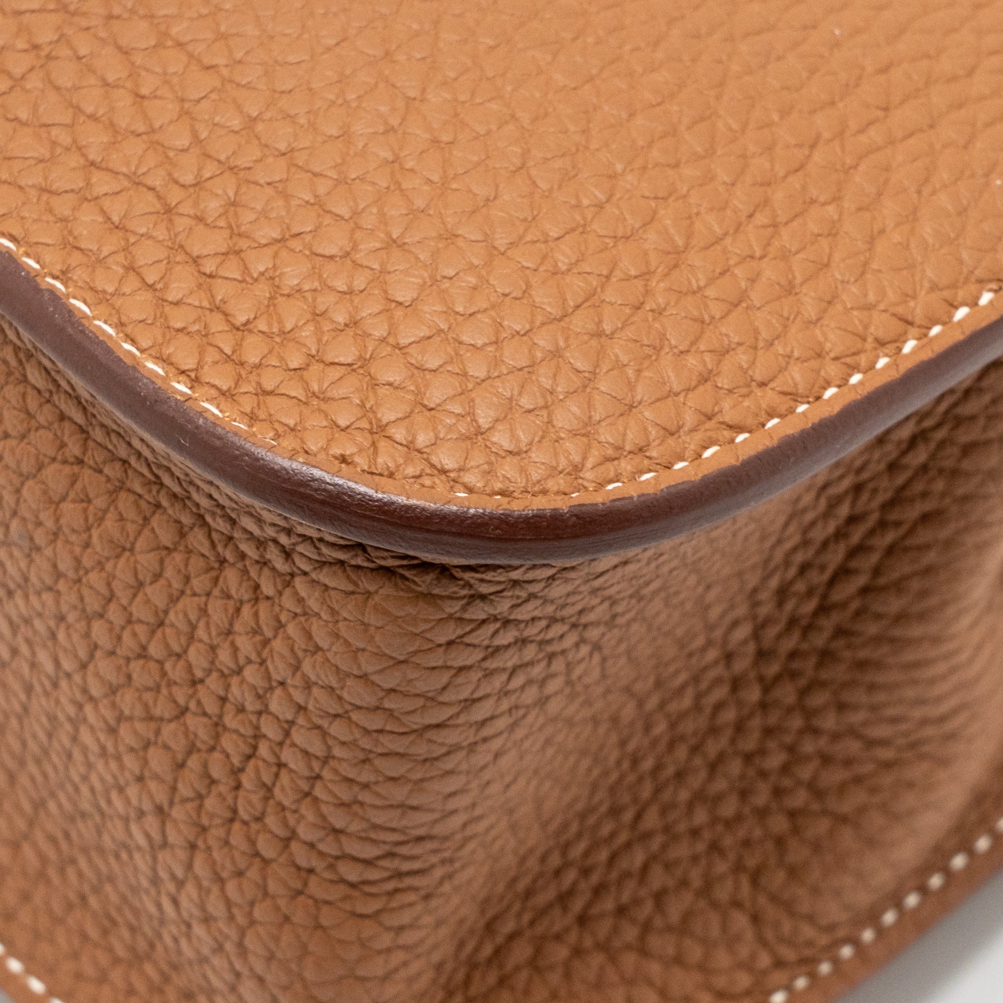 HERMES HALZAN 25 CLEMENCE GOLD SHW