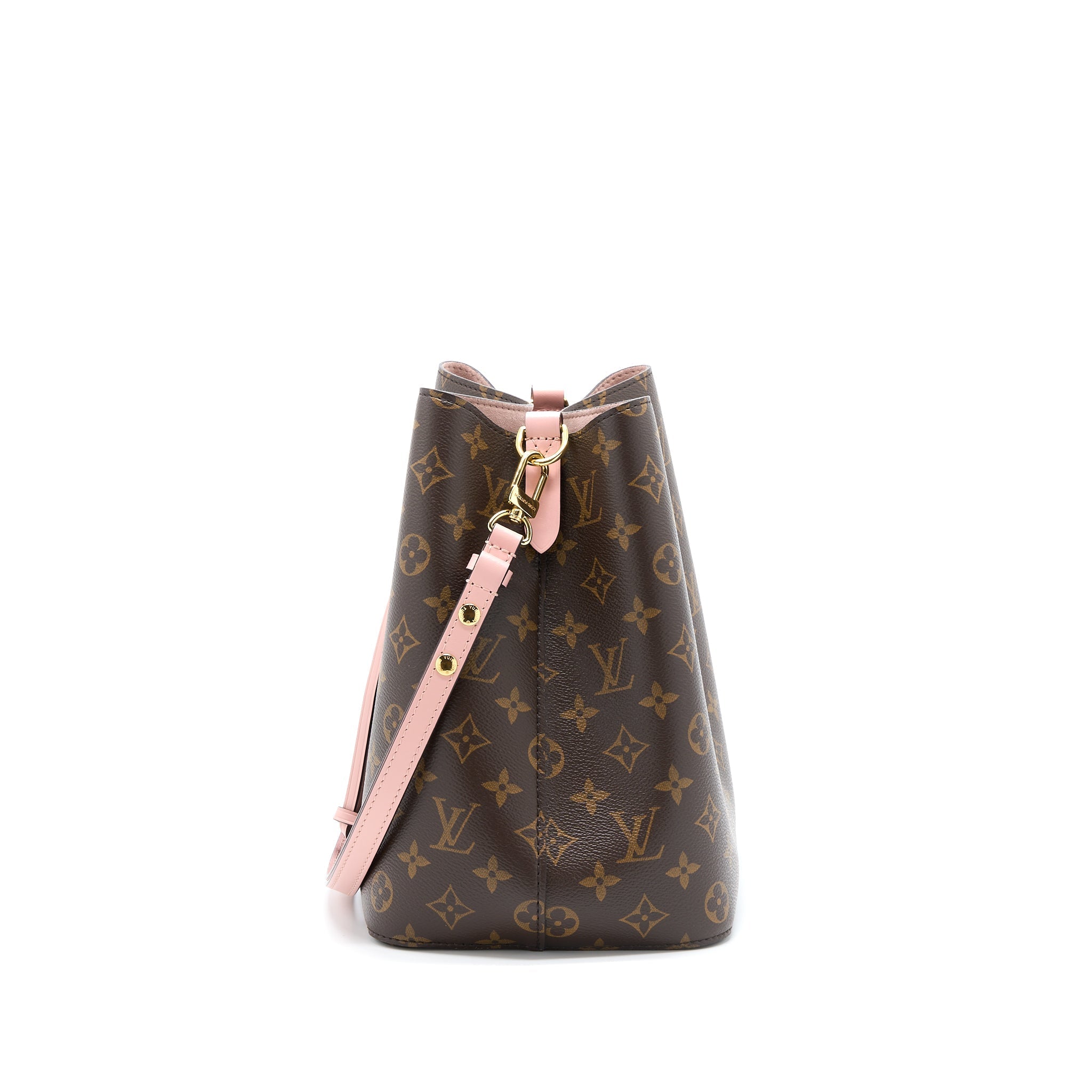 LOUIS VUITTON NEONOE MONOGRAM CANVAS ROSE POUDRE GHW (NEW VERSION)