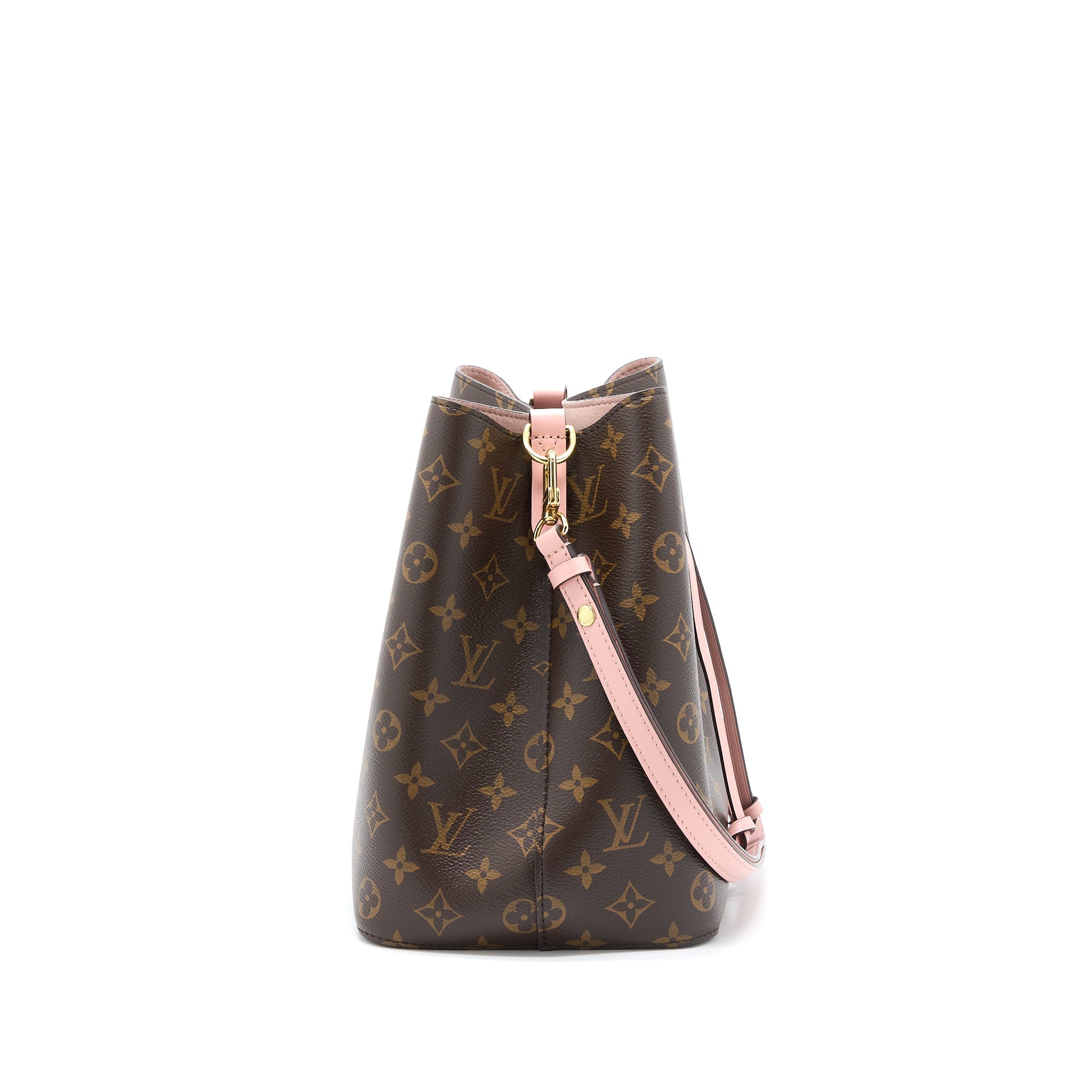 LOUIS VUITTON NEONOE MONOGRAM CANVAS ROSE POUDRE GHW (NEW VERSION)