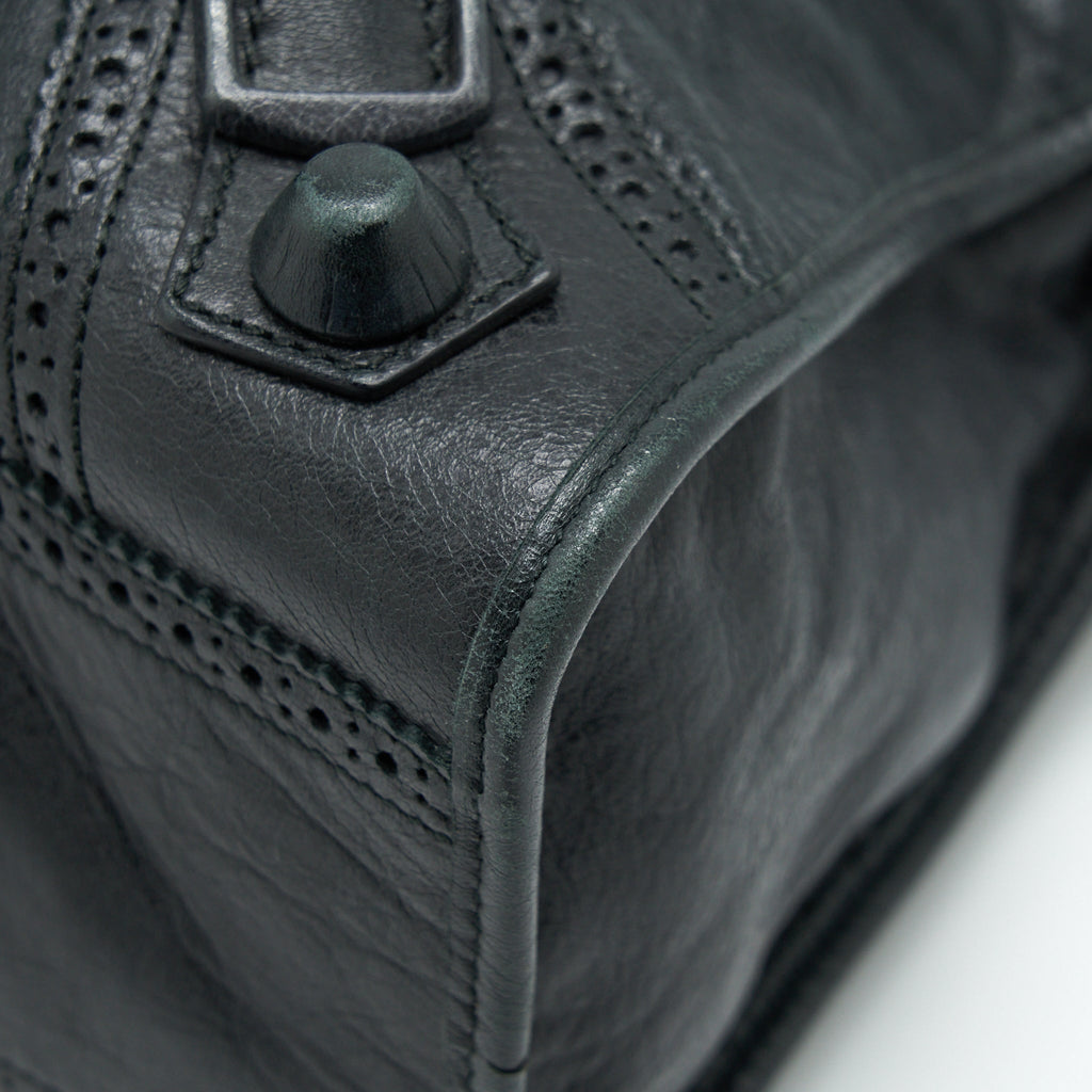 BALENCIAGA GIANT CITY BAG BLACK SHW