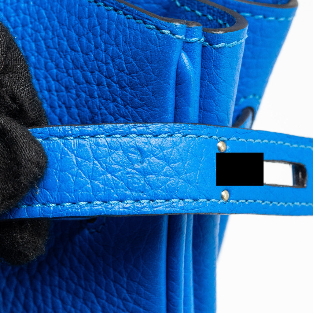 HERMES BIRKIN 35 TOGO T7 BLUE HYDRA SHW