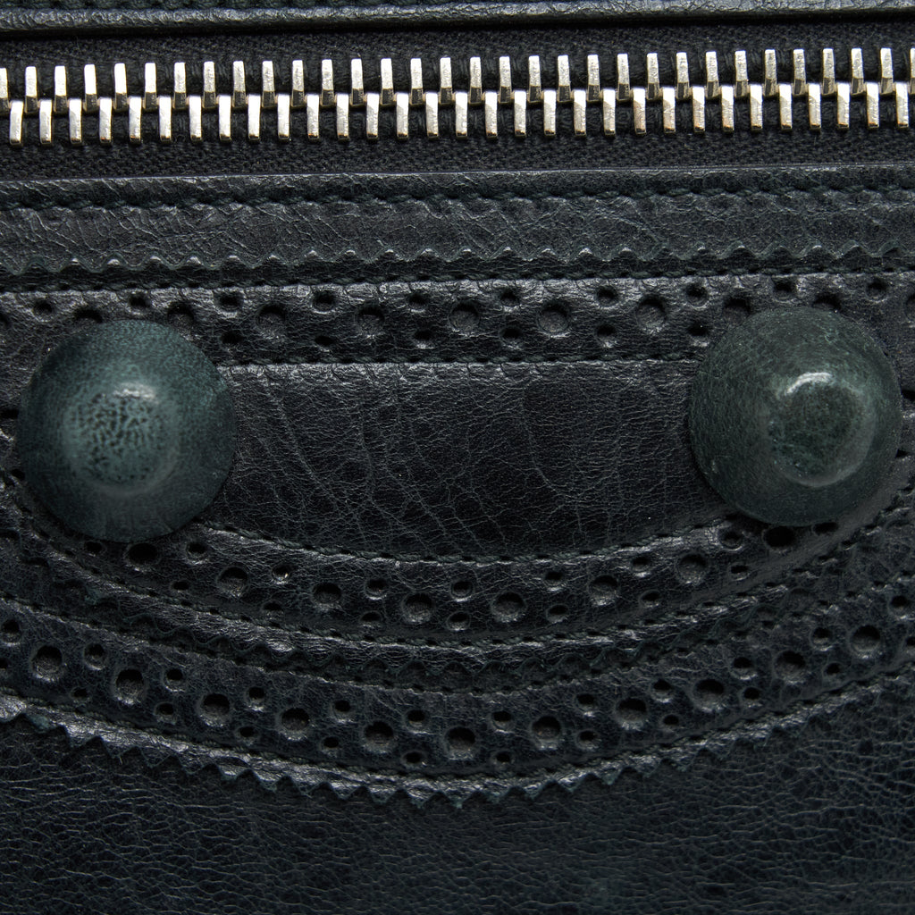 BALENCIAGA GIANT CITY BAG BLACK SHW