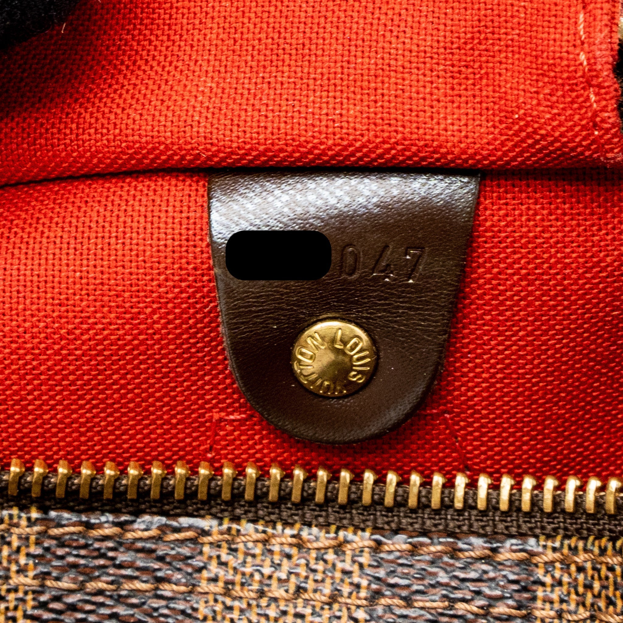 LOUIS VUITTON SPEEDY 30 DAMIER EBENE CANVAS GHW