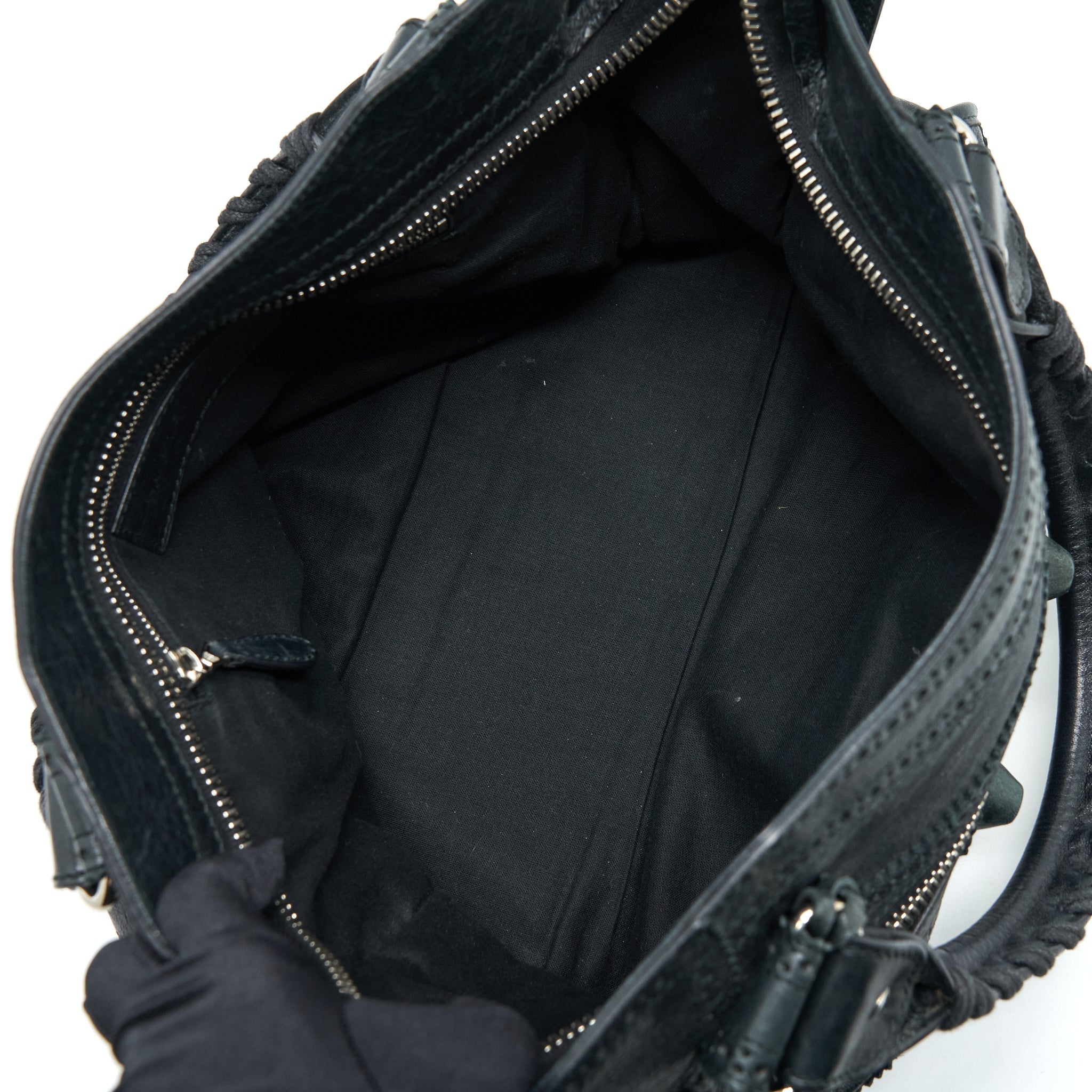 BALENCIAGA GIANT CITY BAG BLACK SHW