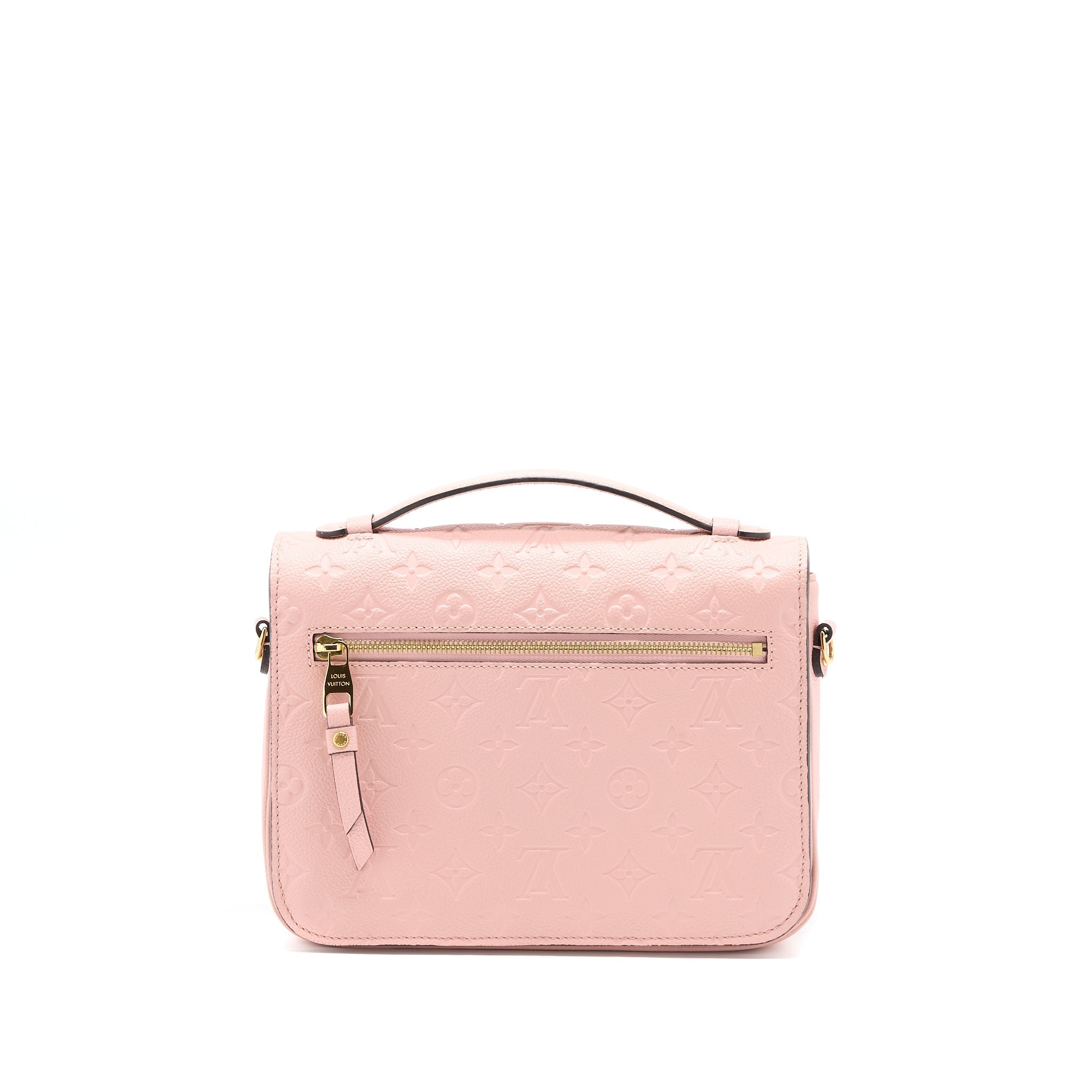 LOUIS VUITTON POCHETTE MÉTIS MONOGRAM EMPREINTE PINK GHW