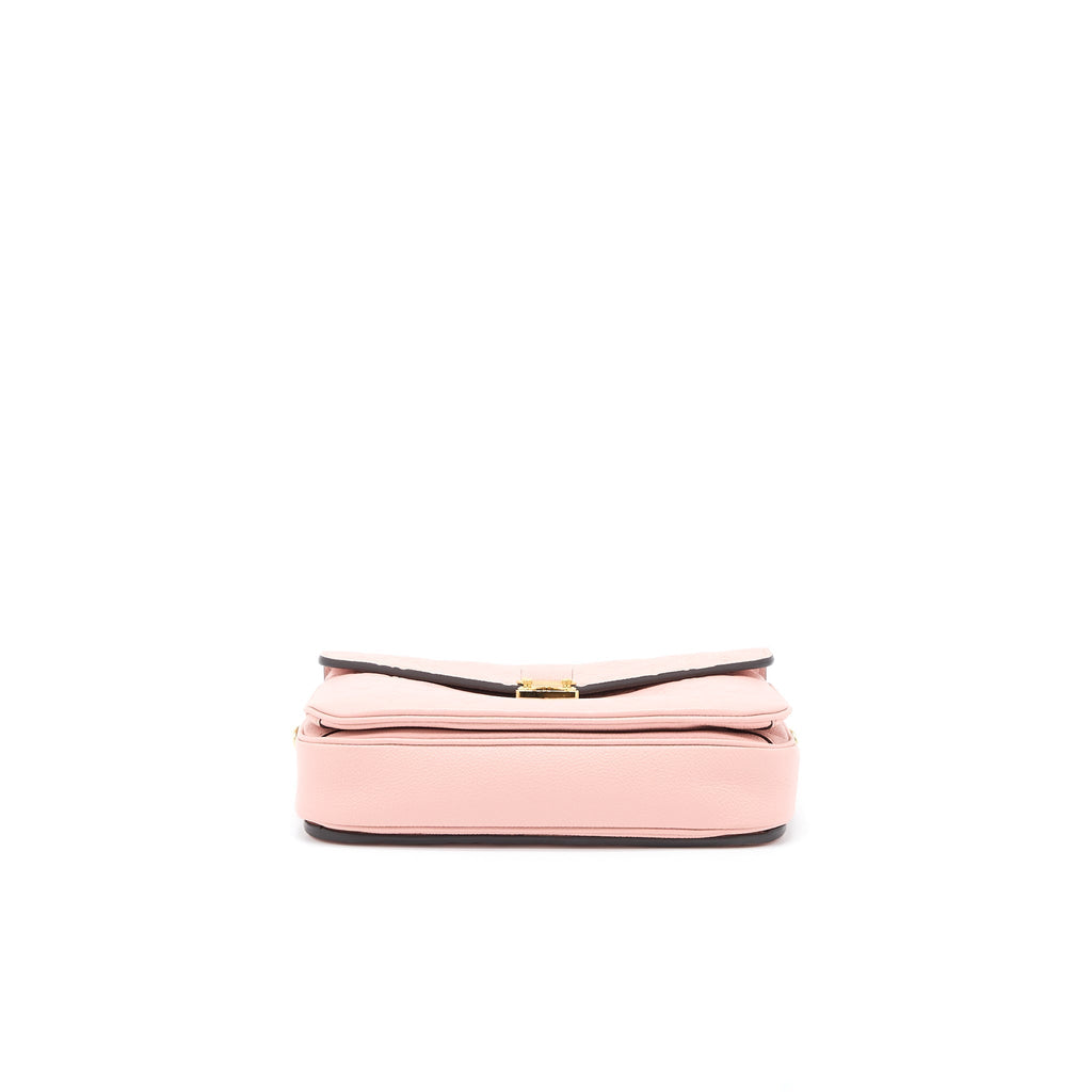 LOUIS VUITTON POCHETTE MÉTIS MONOGRAM EMPREINTE PINK GHW