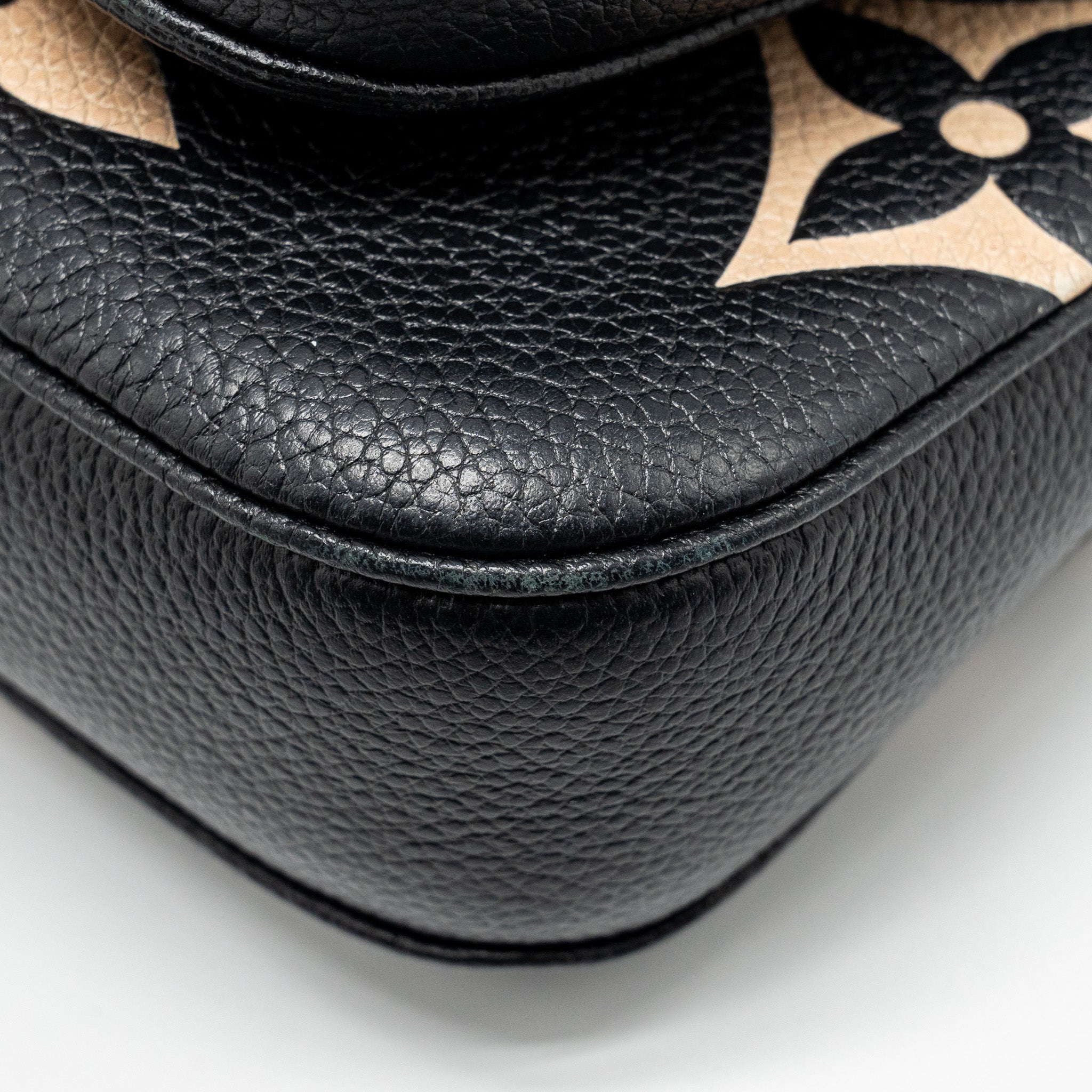 LOUIS VUITTON MULTI POCHETTE ACCESSORIES BICOLOUR MONOGRAM EMPREINTE GHW