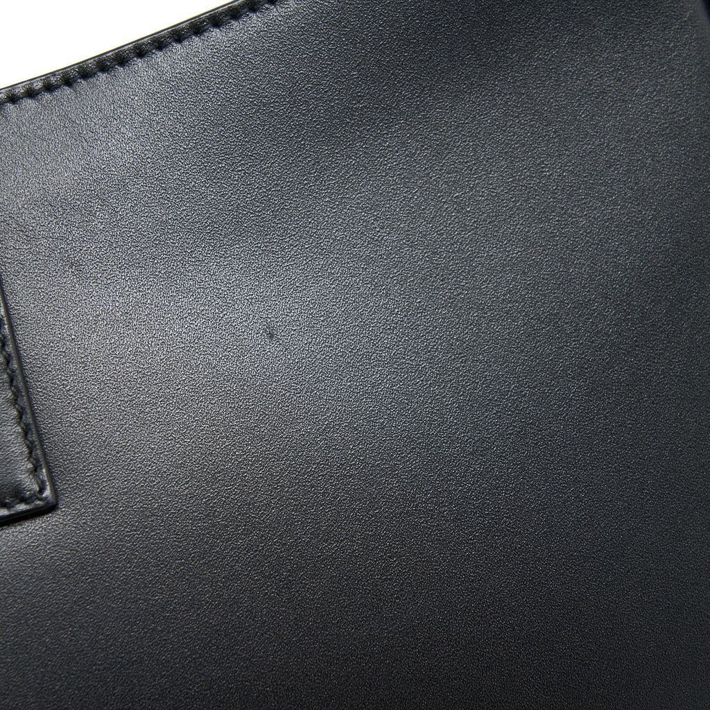 SAINT LAURENT LE 5 A 7 HOBO BAG CALFSKIN BLACK GHW