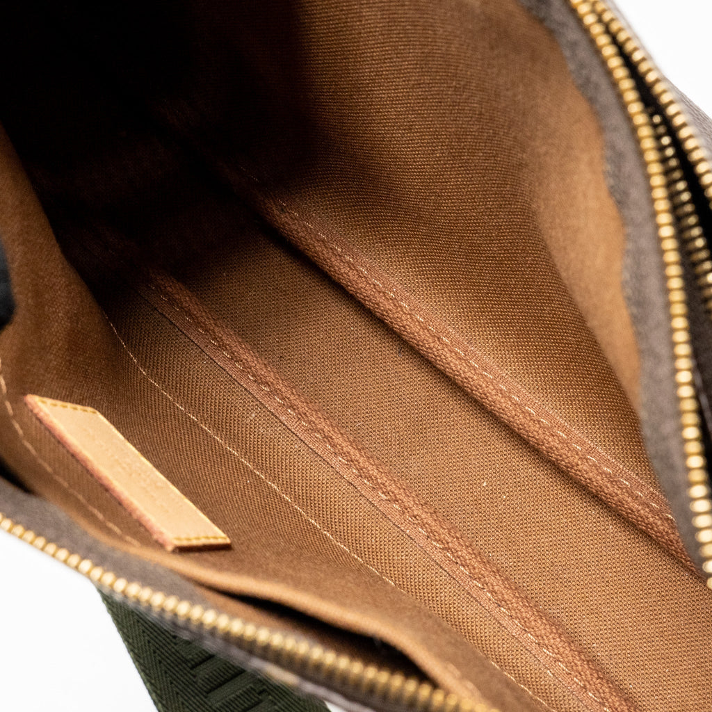 LOUIS VUITTON MULTI POCHETTE ACCESSOIRES MONOGRAM CANVAS KHAKI GHW