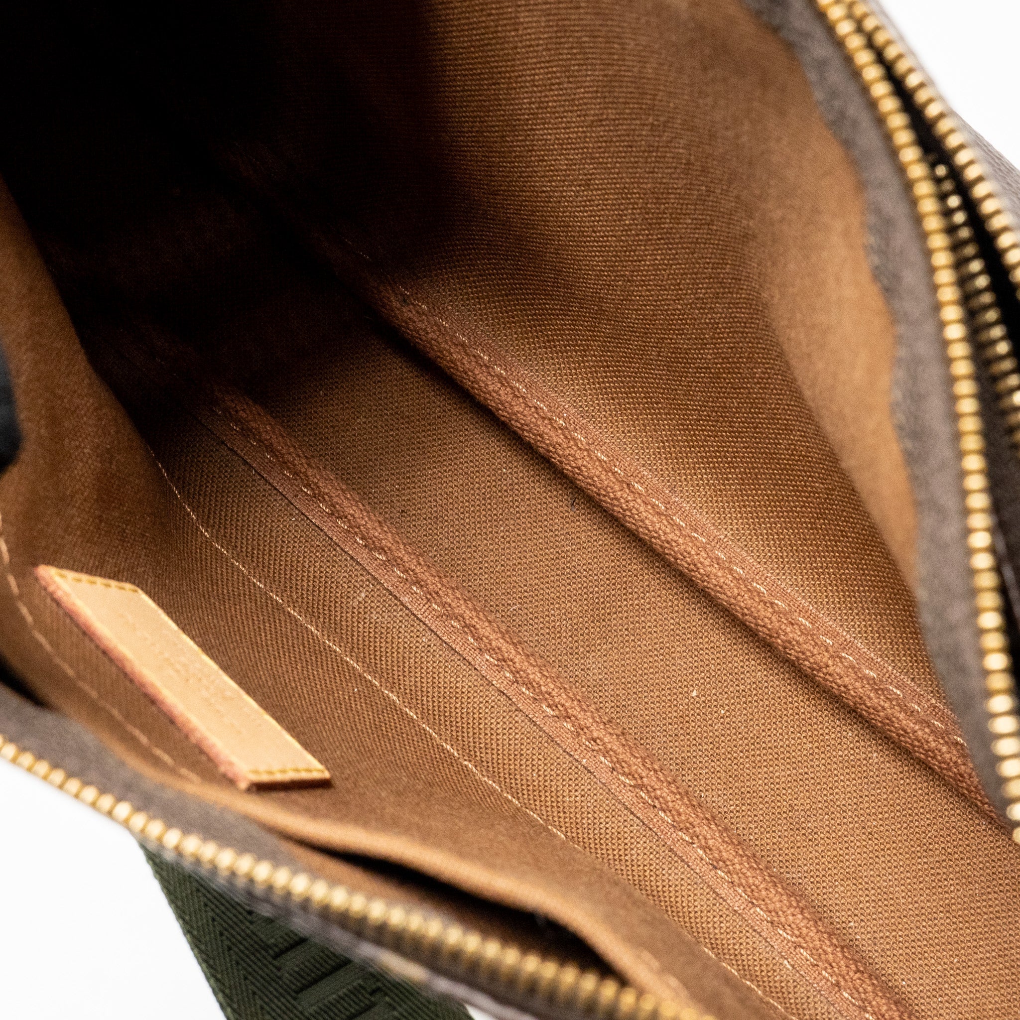 LOUIS VUITTON MULTI POCHETTE ACCESSOIRES MONOGRAM CANVAS KHAKI GHW