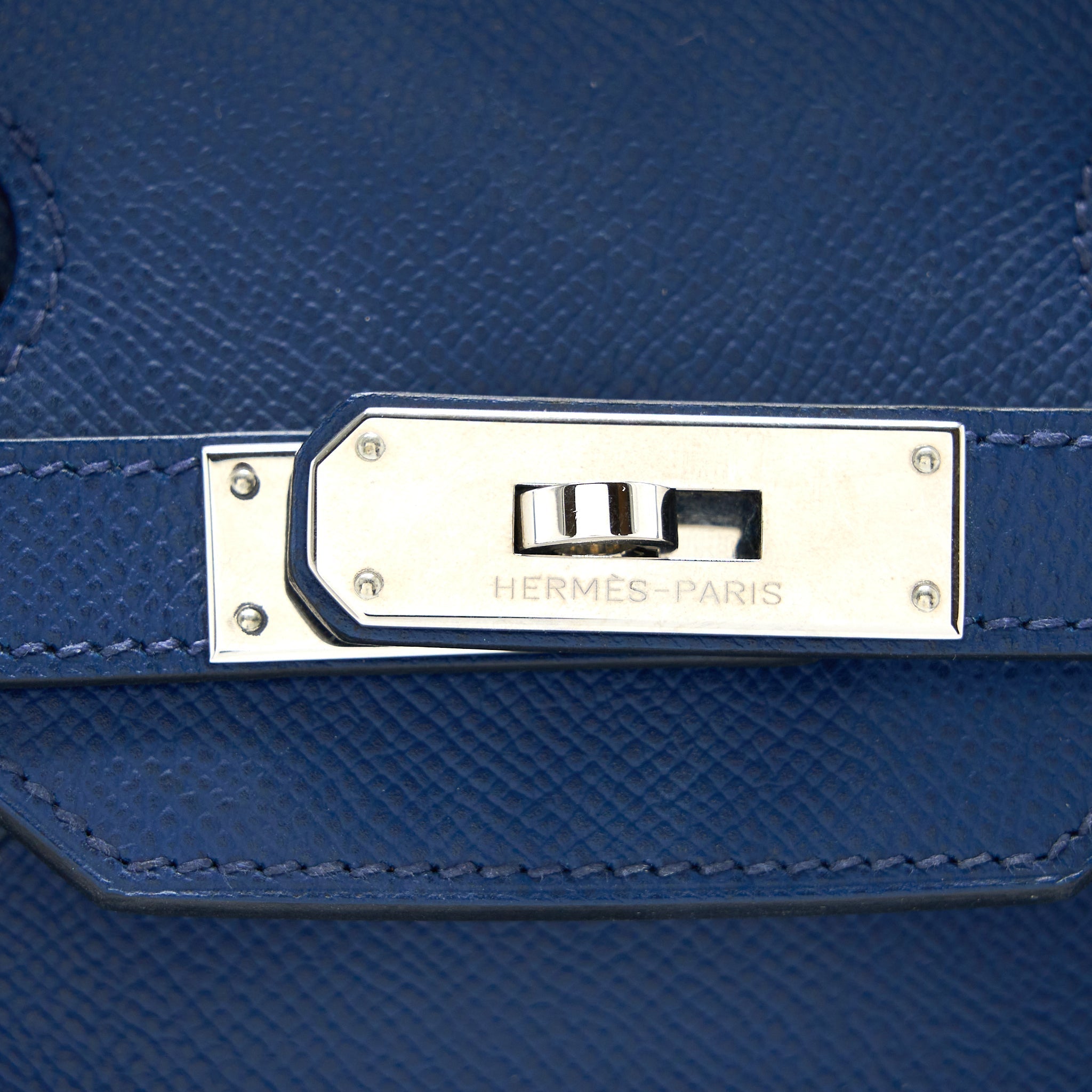 HERMES BIRKIN 35 EPSOM BLUE DE MALTE SHW