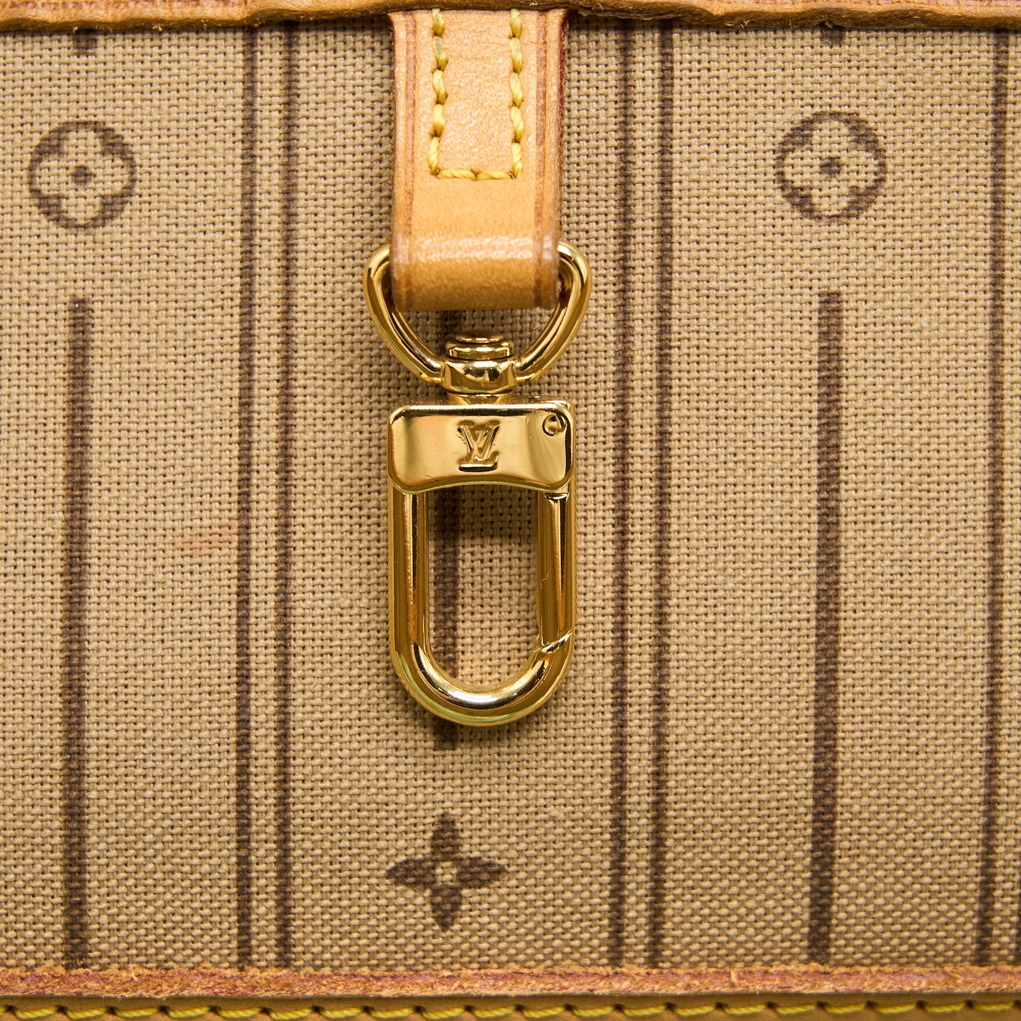 LOUIS VUITTON NEVERFULL MM MONOGRAM CANVAS GHW