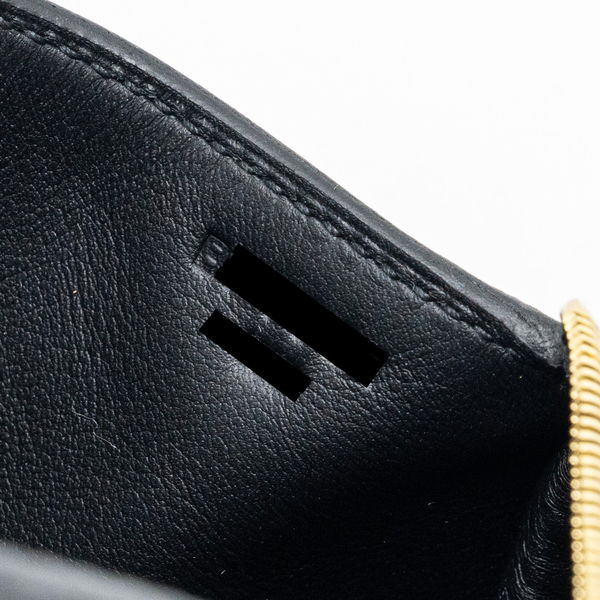 HERMES MINI LINDY CELEMENCE BLACK GHW
