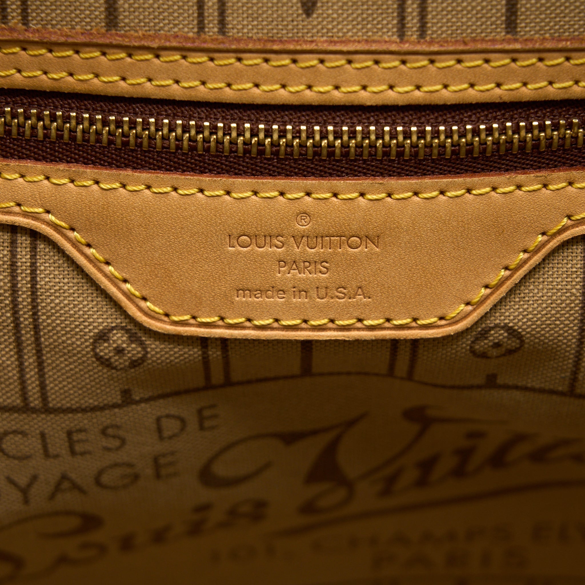 LOUIS VUITTON NEVERFULL MM MONOGRAM CANVAS GHW