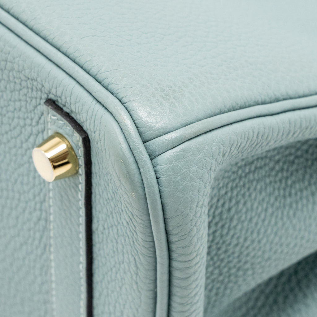 HERMES BIRKIN 25 TOGO 7G CIEL GHW