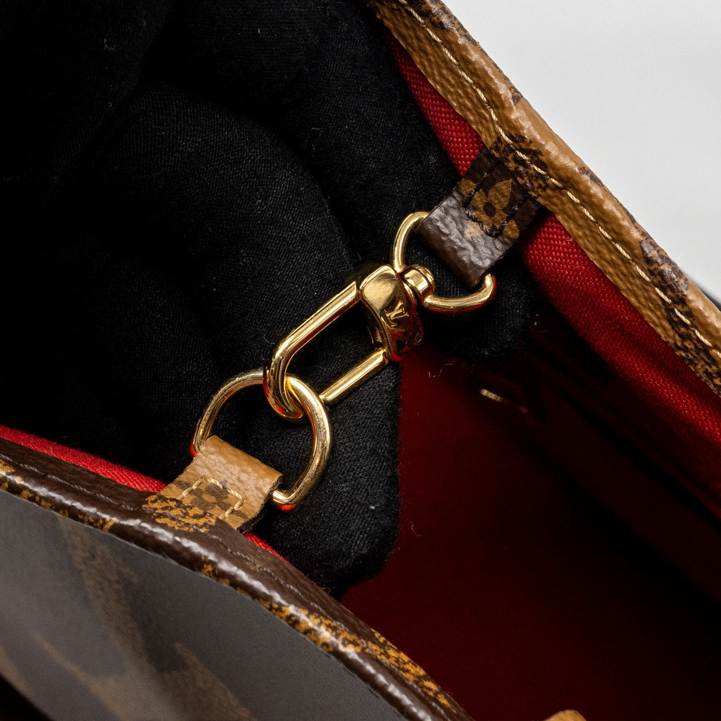 LOUIS VUITTON ONTHEGO MM MONOGRAM CANVAS GHW