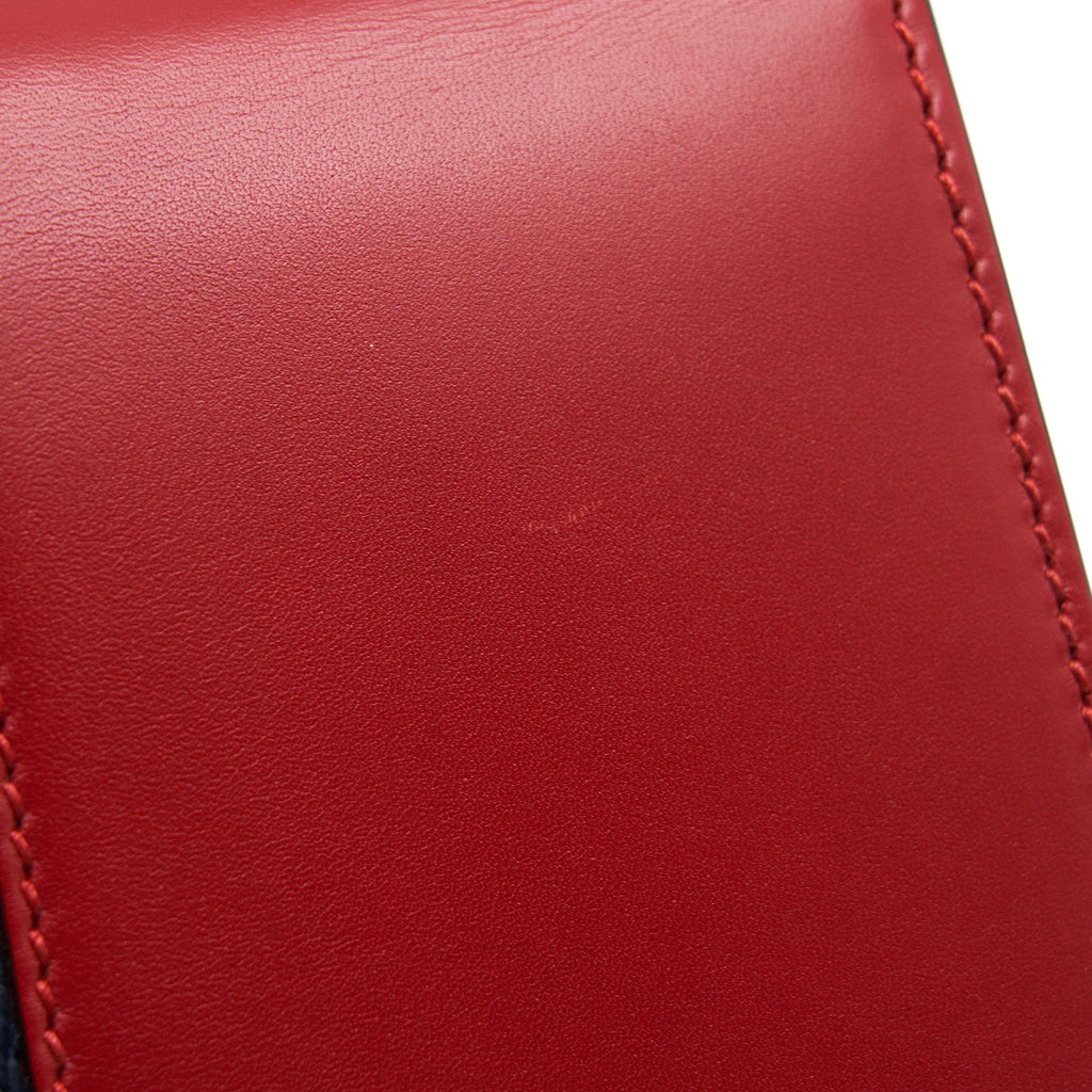 GUCCI SYLVIA BAG RED GHW