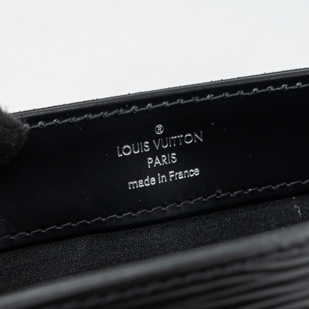 LOUIS VUITTON BAGATELLE PM EPI BLACK SHW