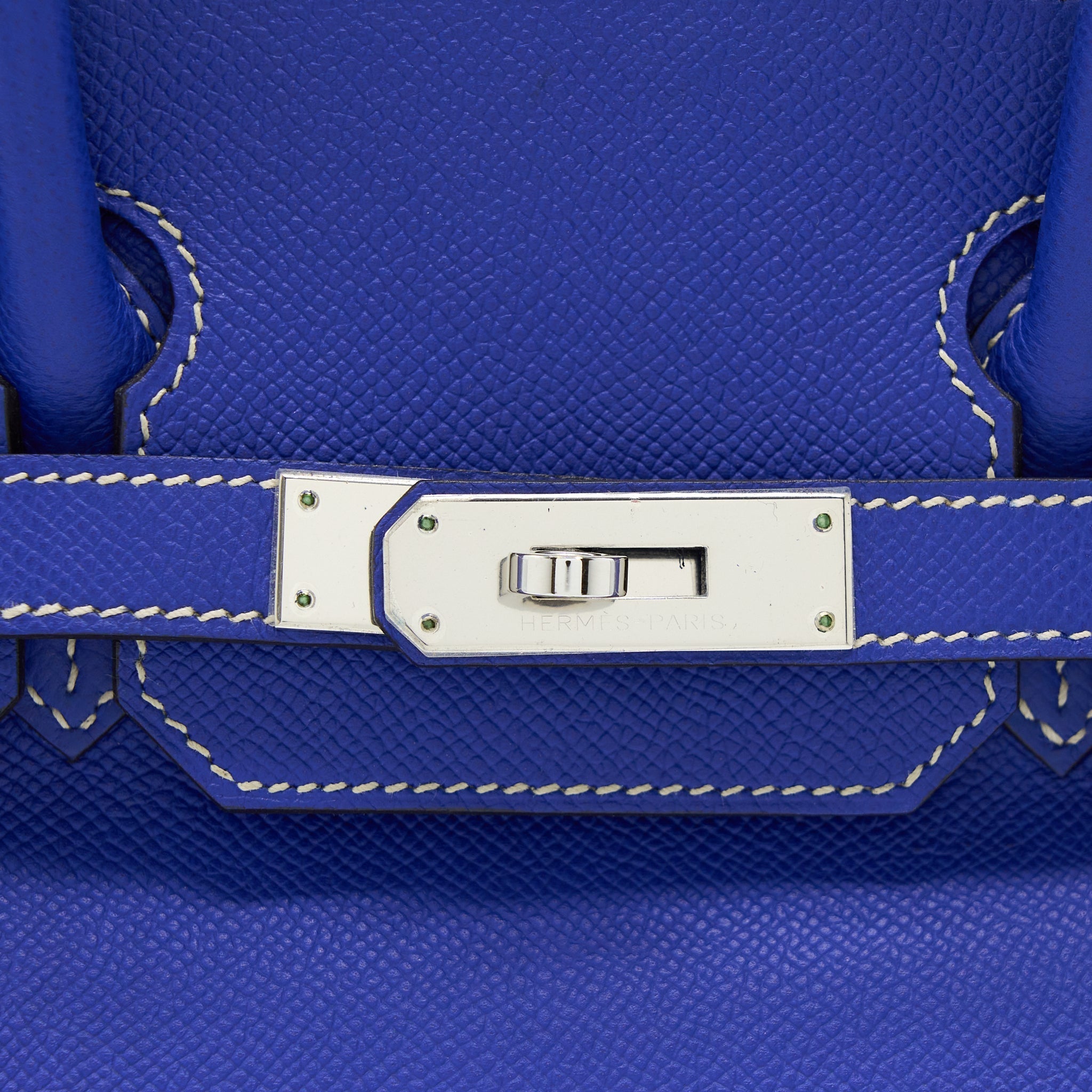 HERMES BIRKIN 30 EPSOM BLUE ELECTRIC / BLUE MYKONOS SHW