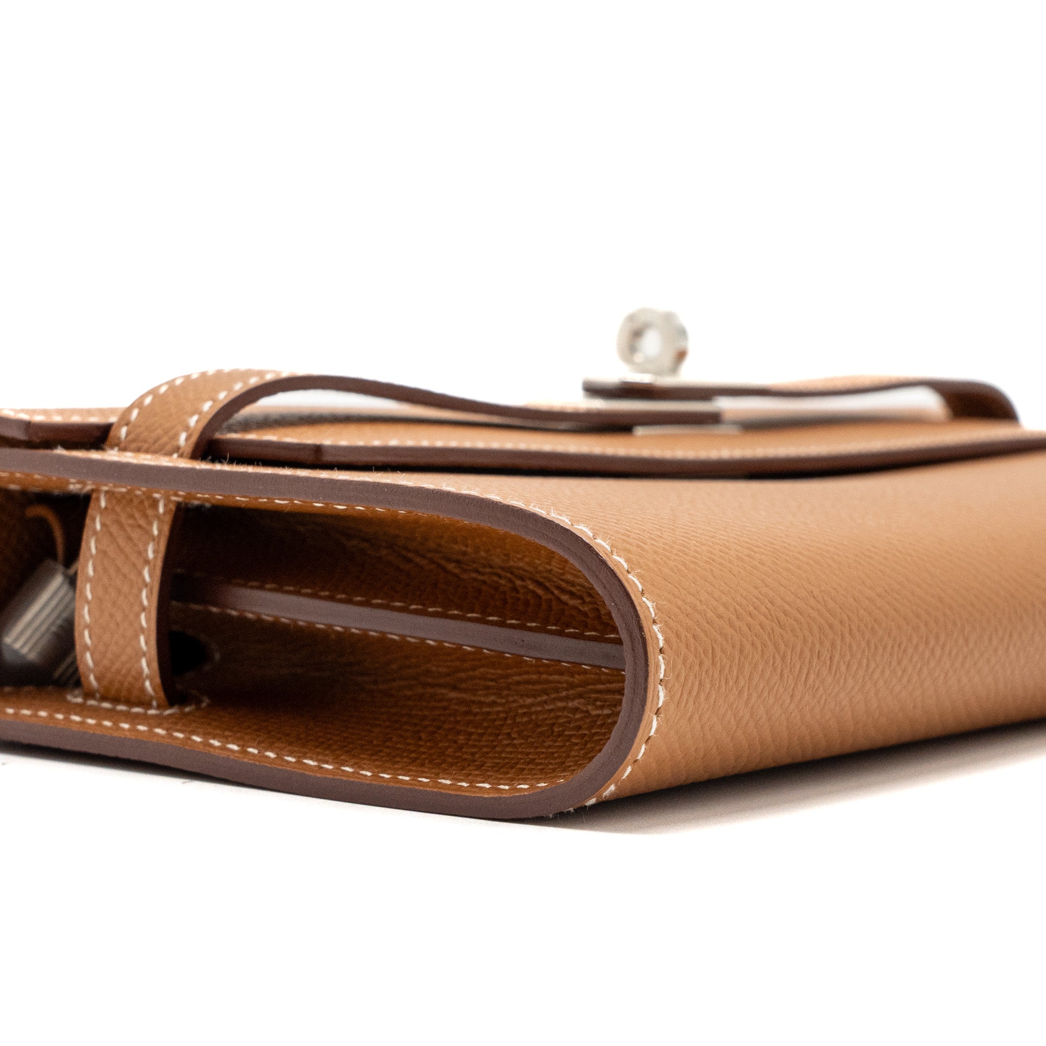 HERMES KELLY TO GO EPSOM GOLD SHW
