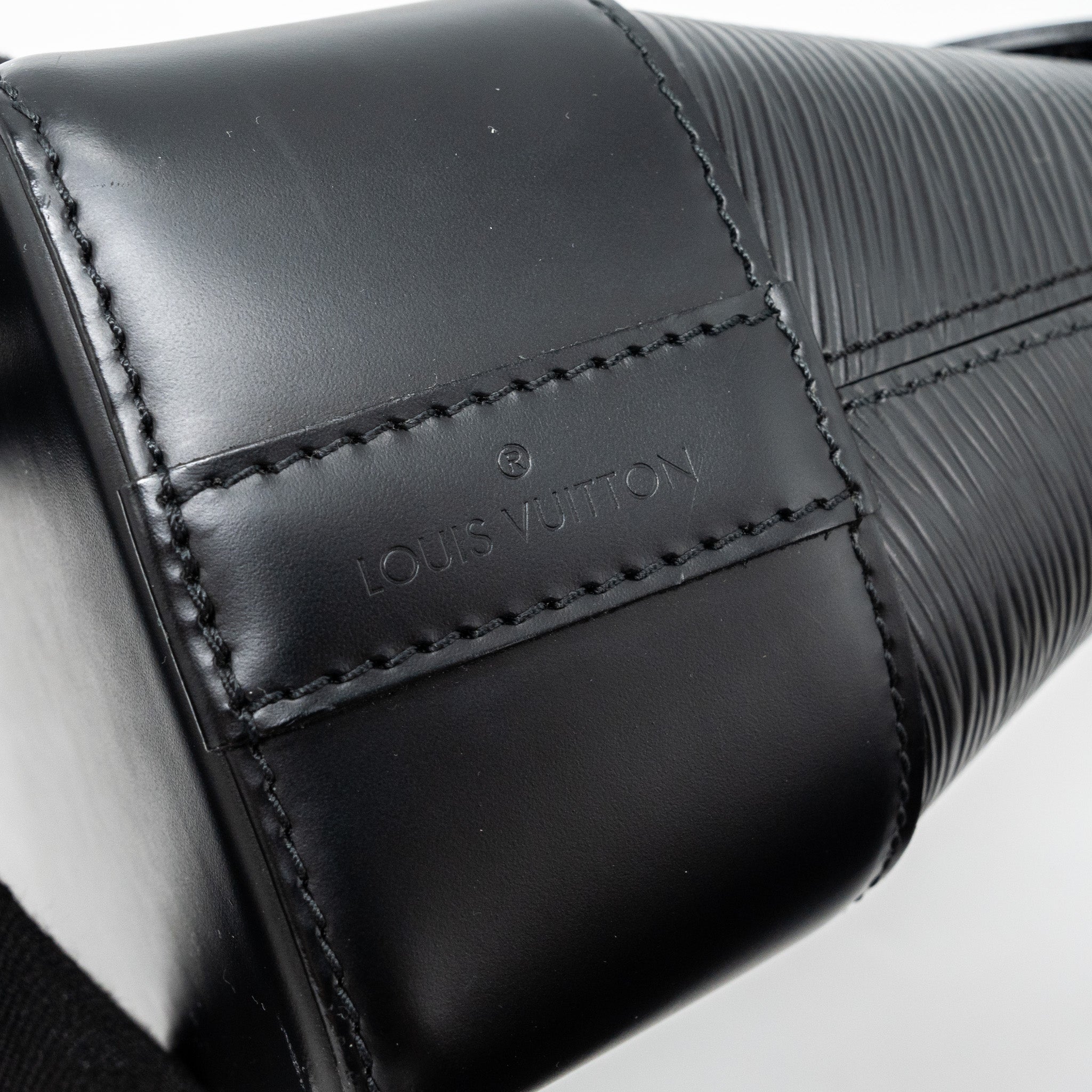 LOUIS VUITTON BAGATELLE PM EPI BLACK SHW
