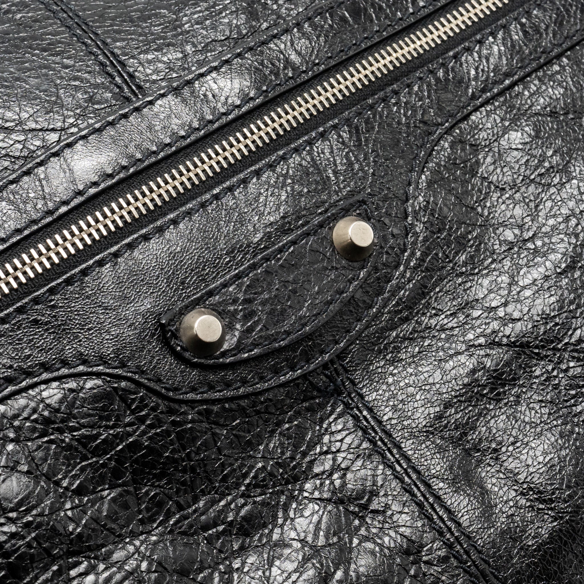 BALENCIAGA BRIEFCASE LEATHER BLACK SHW