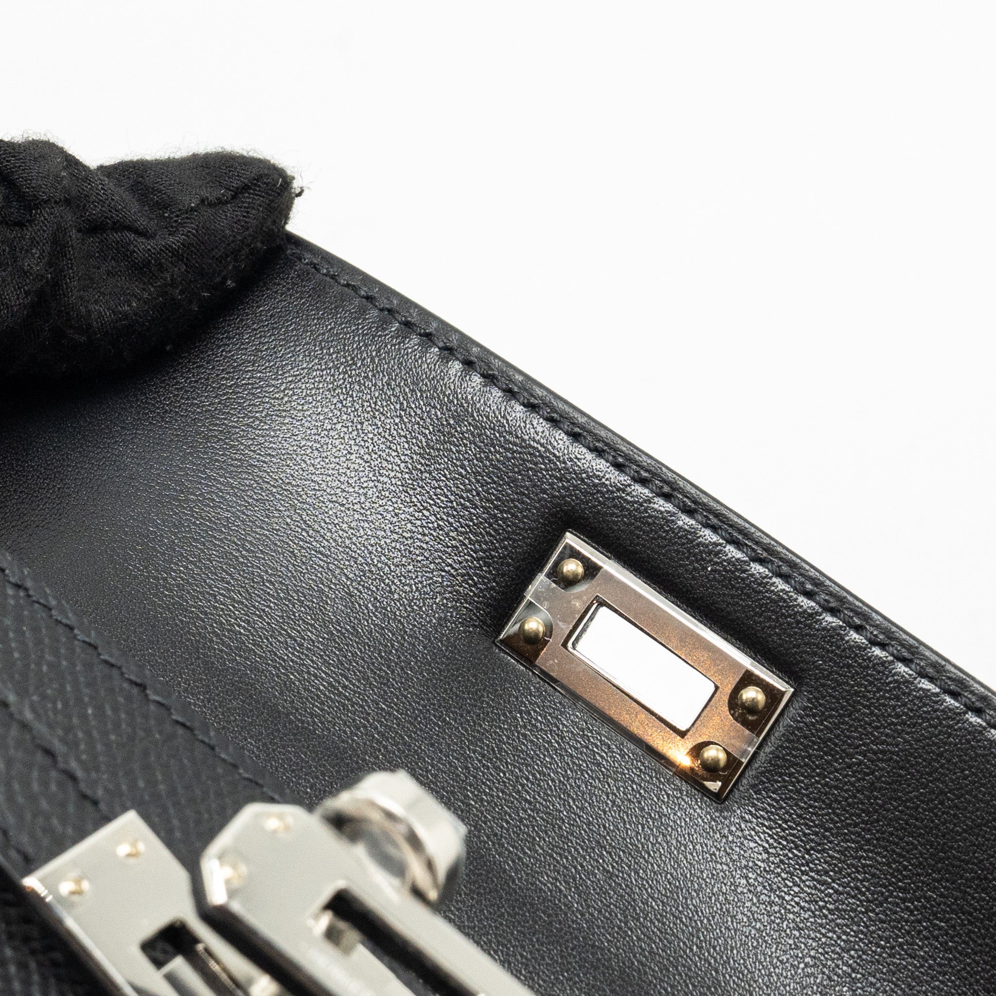 HERMES MINI KELLY EPSOM BLACK SHW STMAP B
