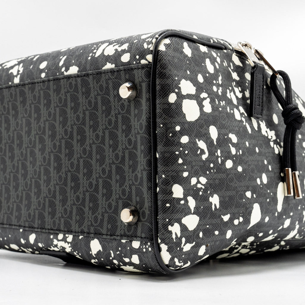 DIOR HOMME RIDER BAG CANVAS MULTICOLOUR BLACK / GREY SHW