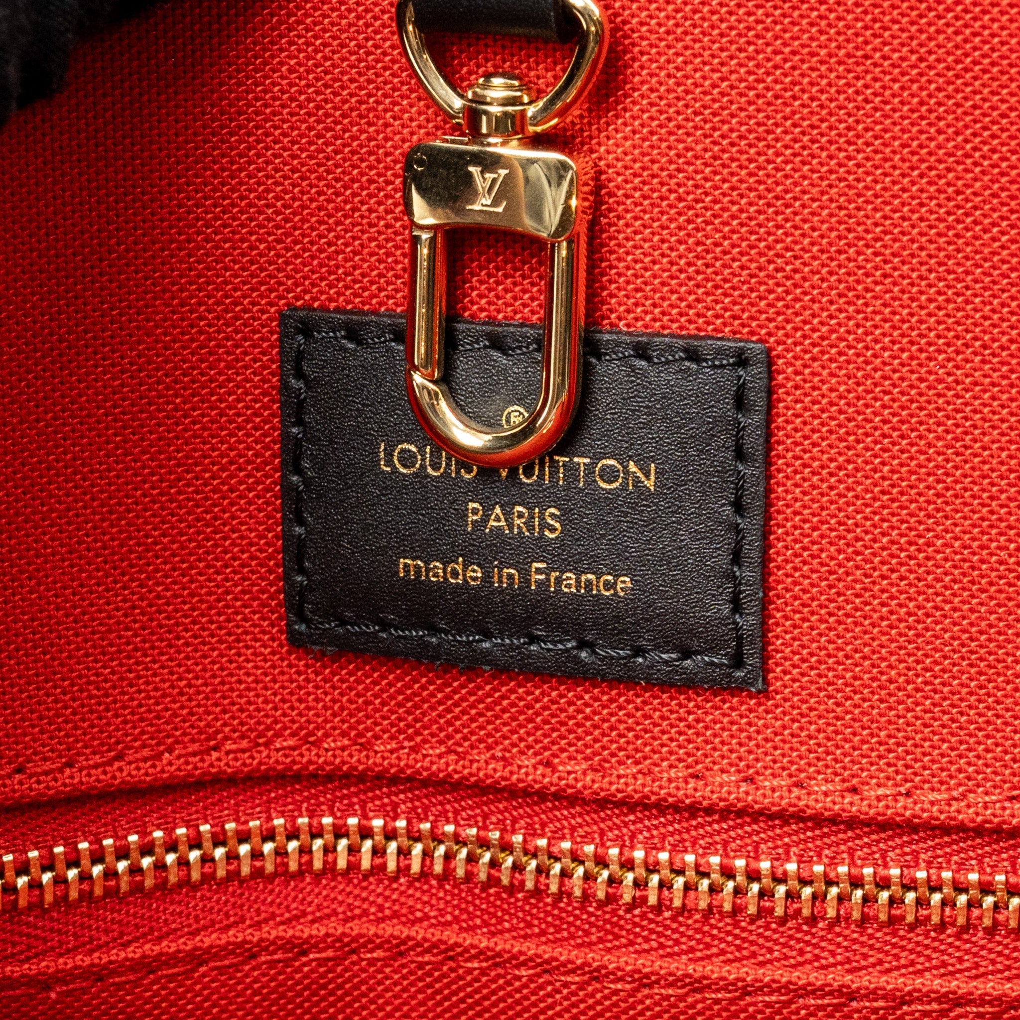 LOUIS VUITTON ONTHEGO MM MONOGRAM REVERSE CANVAS GHW