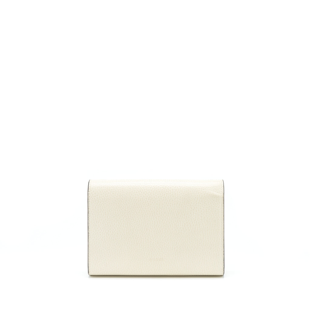 GUCCI DIONYSUS CHAIN WALLET CALFSKIN CREAM SHW