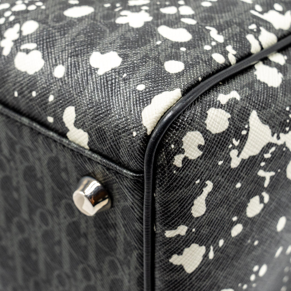DIOR HOMME RIDER BAG CANVAS MULTICOLOUR BLACK / GREY SHW