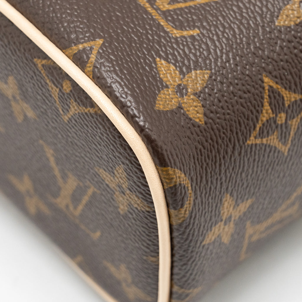 LOUIS VUITTON NICE NANO MONOGRAM CANVAS GHW