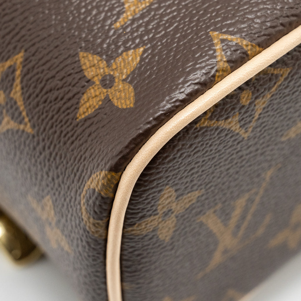LOUIS VUITTON NICE NANO MONOGRAM CANVAS GHW