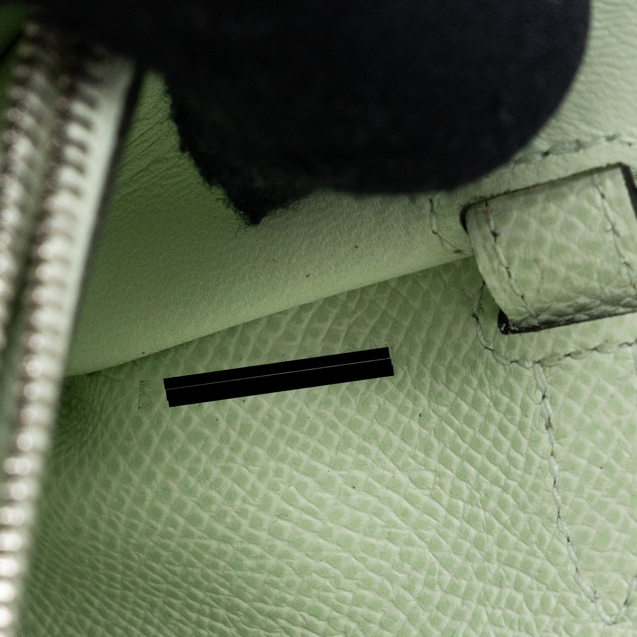 HERMES KELLY TO GO EPSOM VERT FIZZ SHW