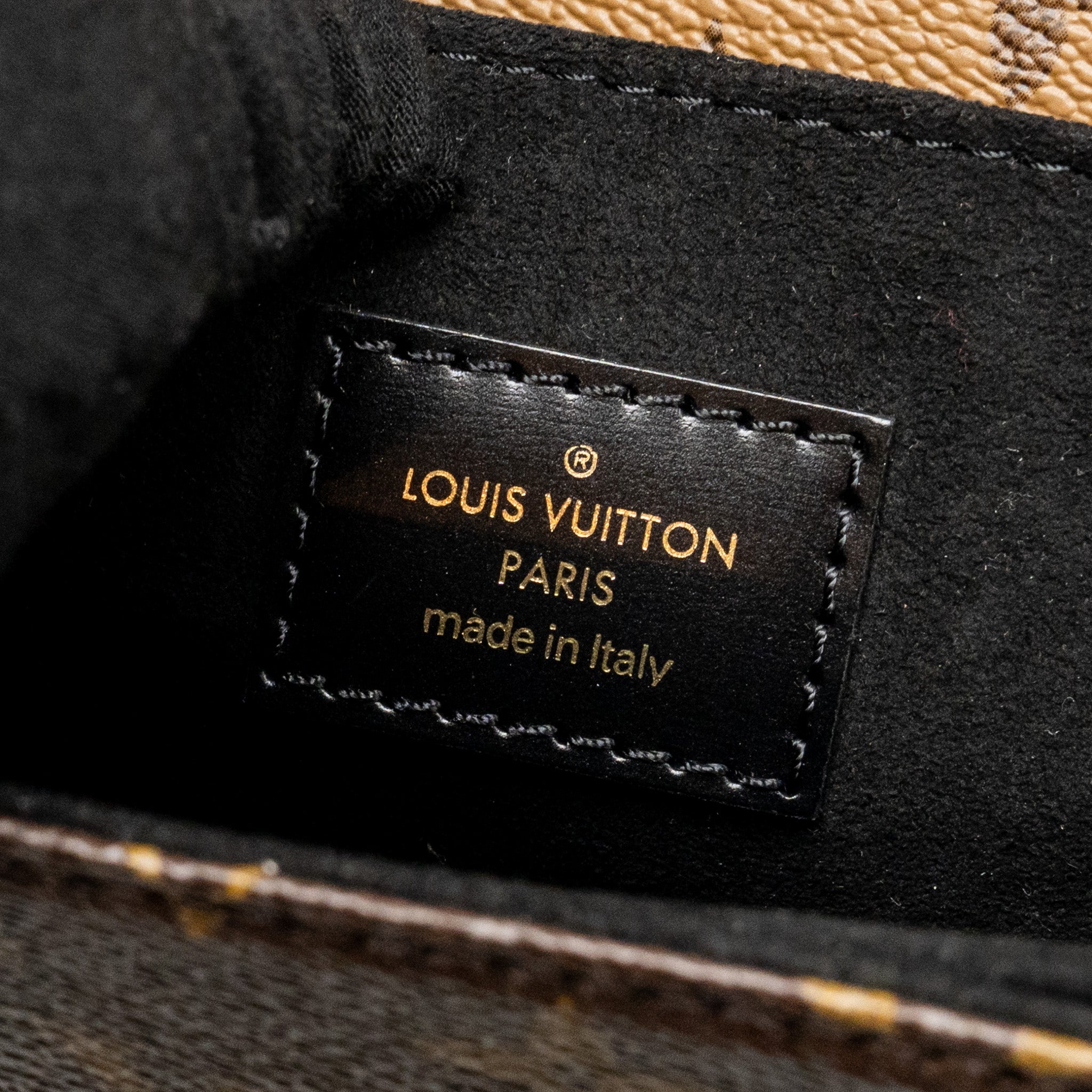 LOUIS VUITTON POCHETTE MÉTIS MONOGRAM REVERSE CANVAS GHW