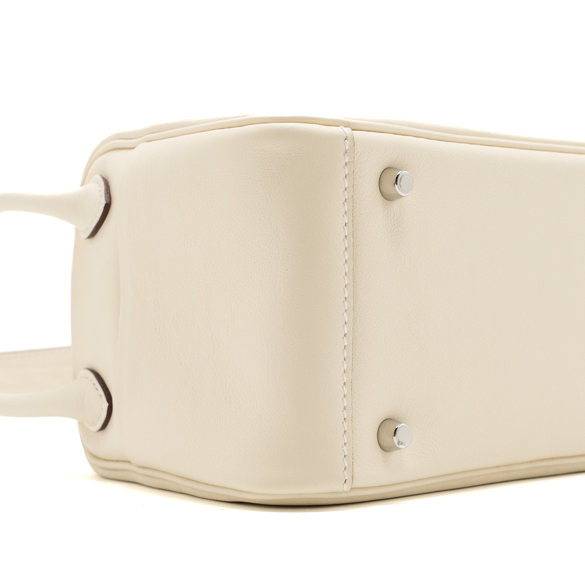 HERMES MINI LINDY SWIFT NATA / LIME SHW