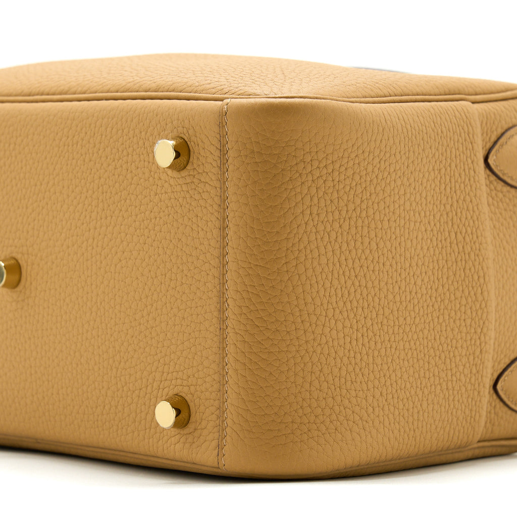HERMES LINDY 26 CLEMENCE 4B BISCUIT GHW