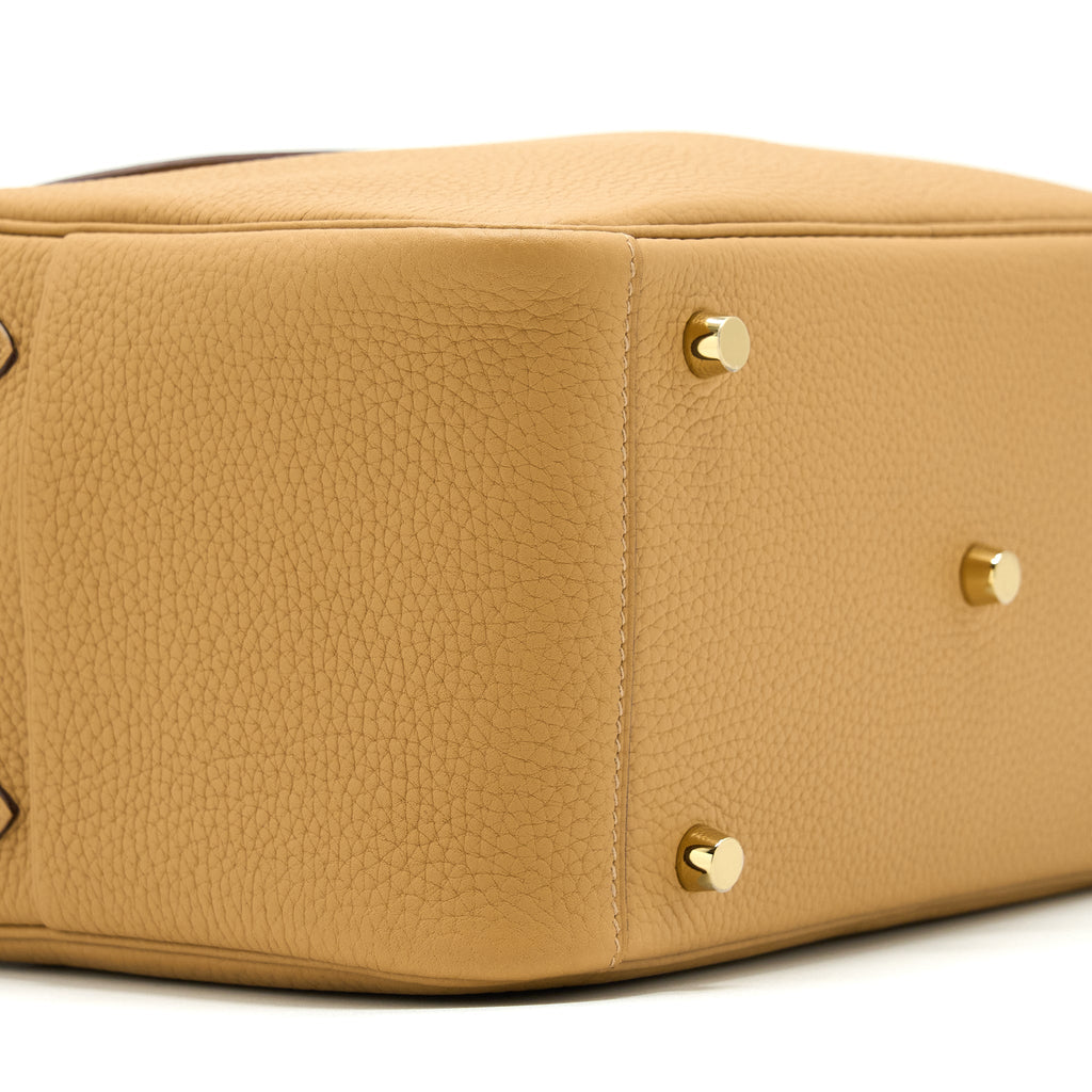 HERMES LINDY 26 CLEMENCE 4B BISCUIT GHW
