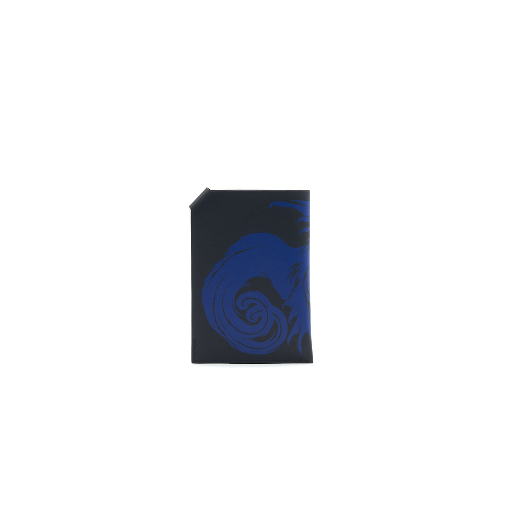 HERMES DRAGON PRINT PASSPORT HOLDER