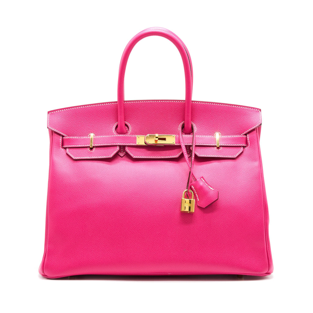 HERMES BIRKIN 35 ROSE TYRIEN EPSOM GHW