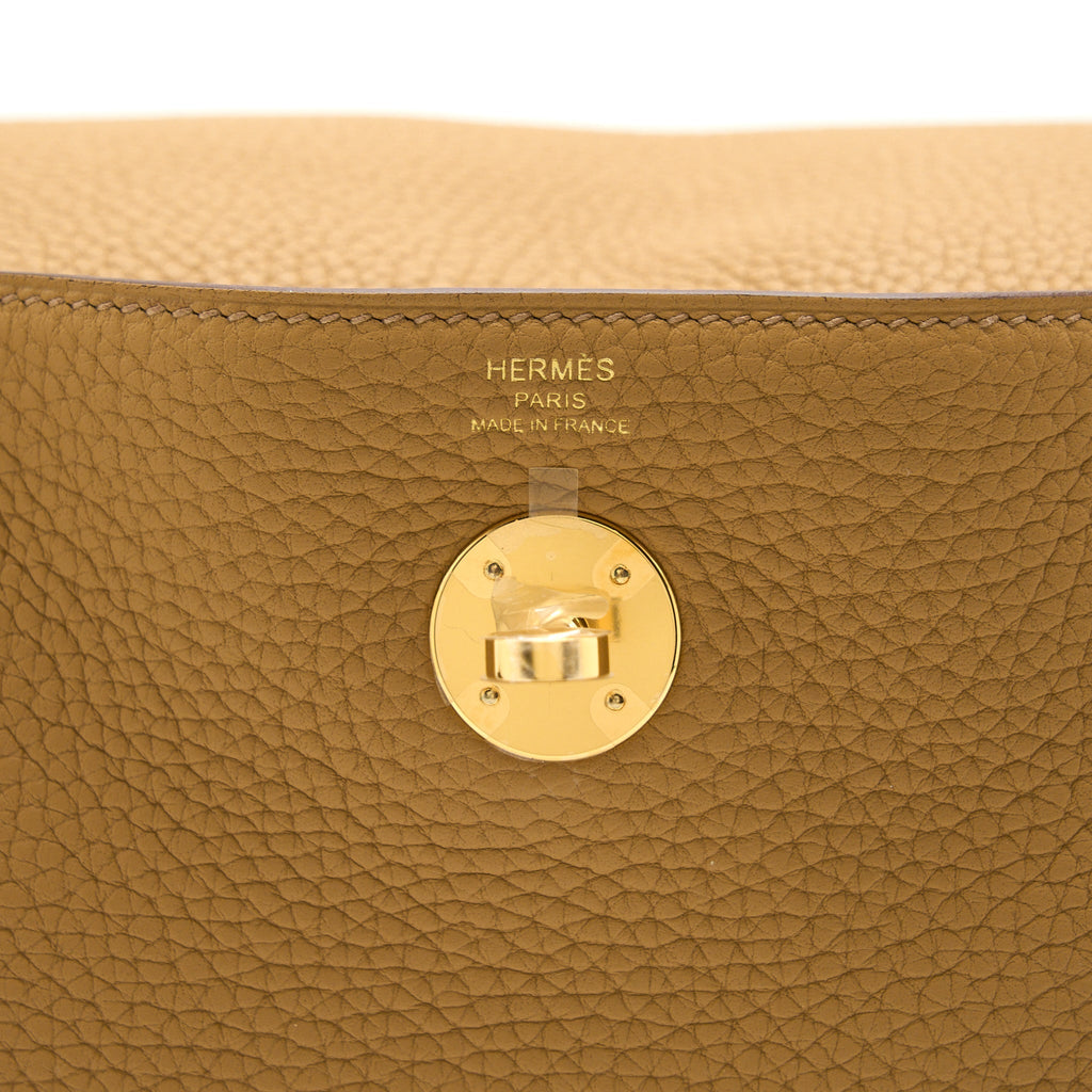 HERMES LINDY 26 CLEMENCE 4B BISCUIT GHW