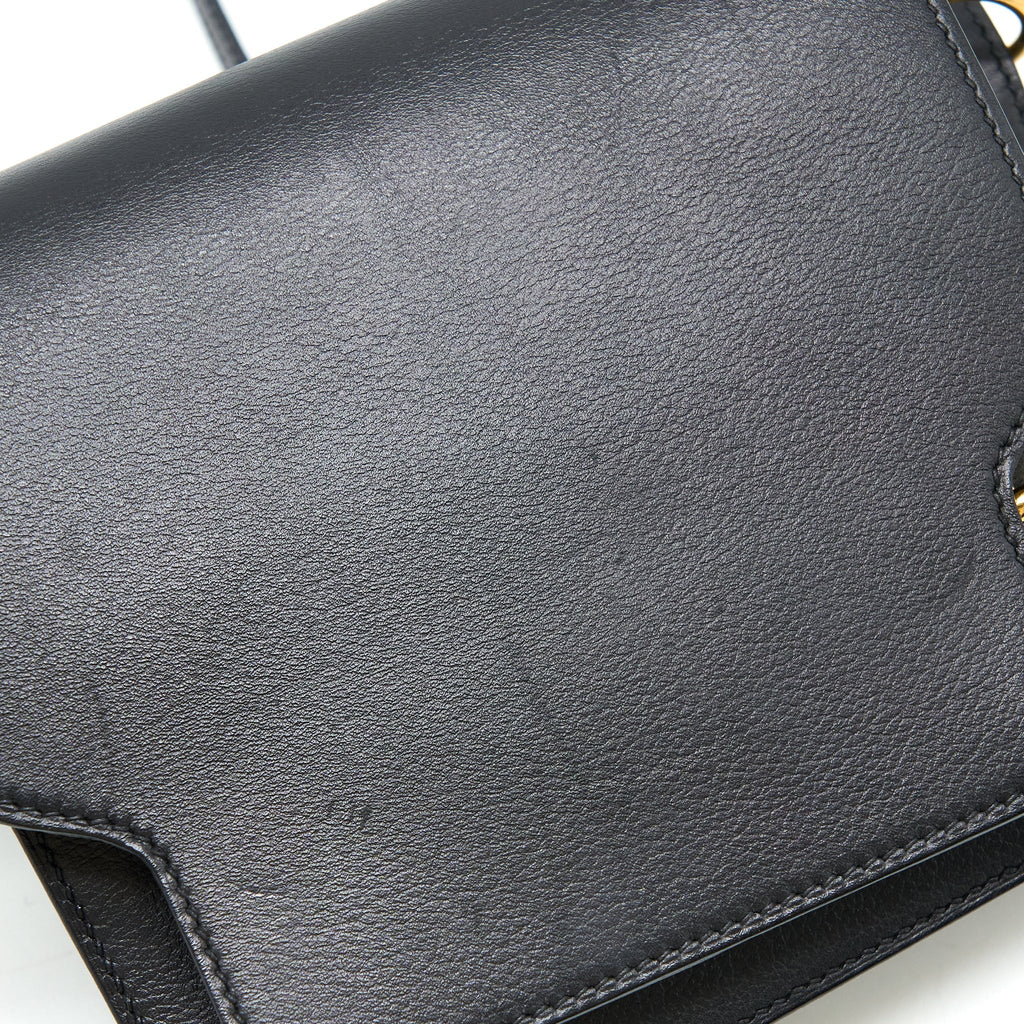 HERMES MINI ROULIS EVERCOLOR BLACK GHW