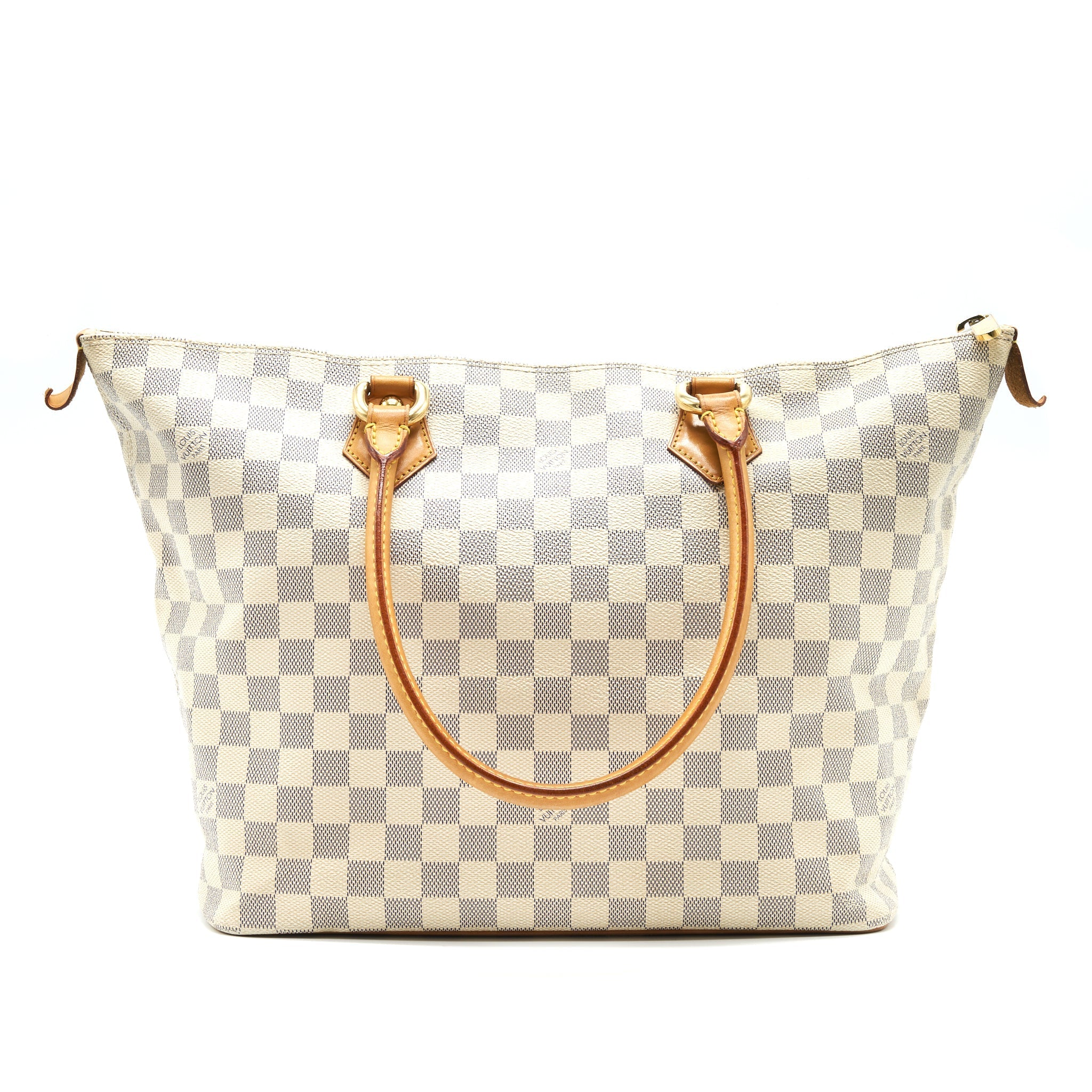 LOUIS VUITTON DAMIER AZUR COATED CANVAS TOTE BAG